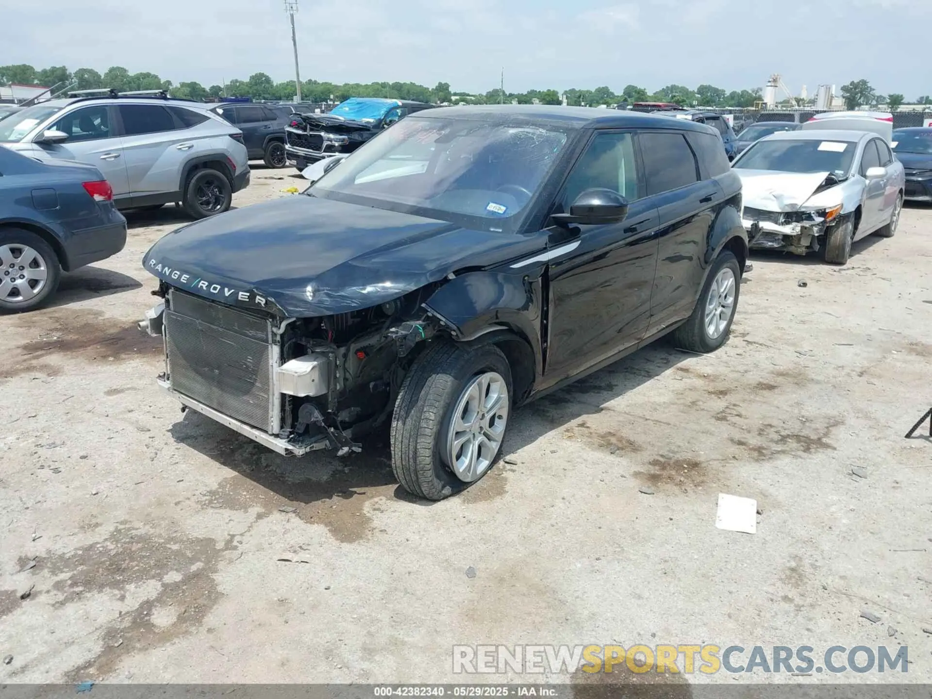 2 Photograph of a damaged car SALZJ2FX6LH081685 LAND ROVER RANGE ROVER EVOQUE 2020