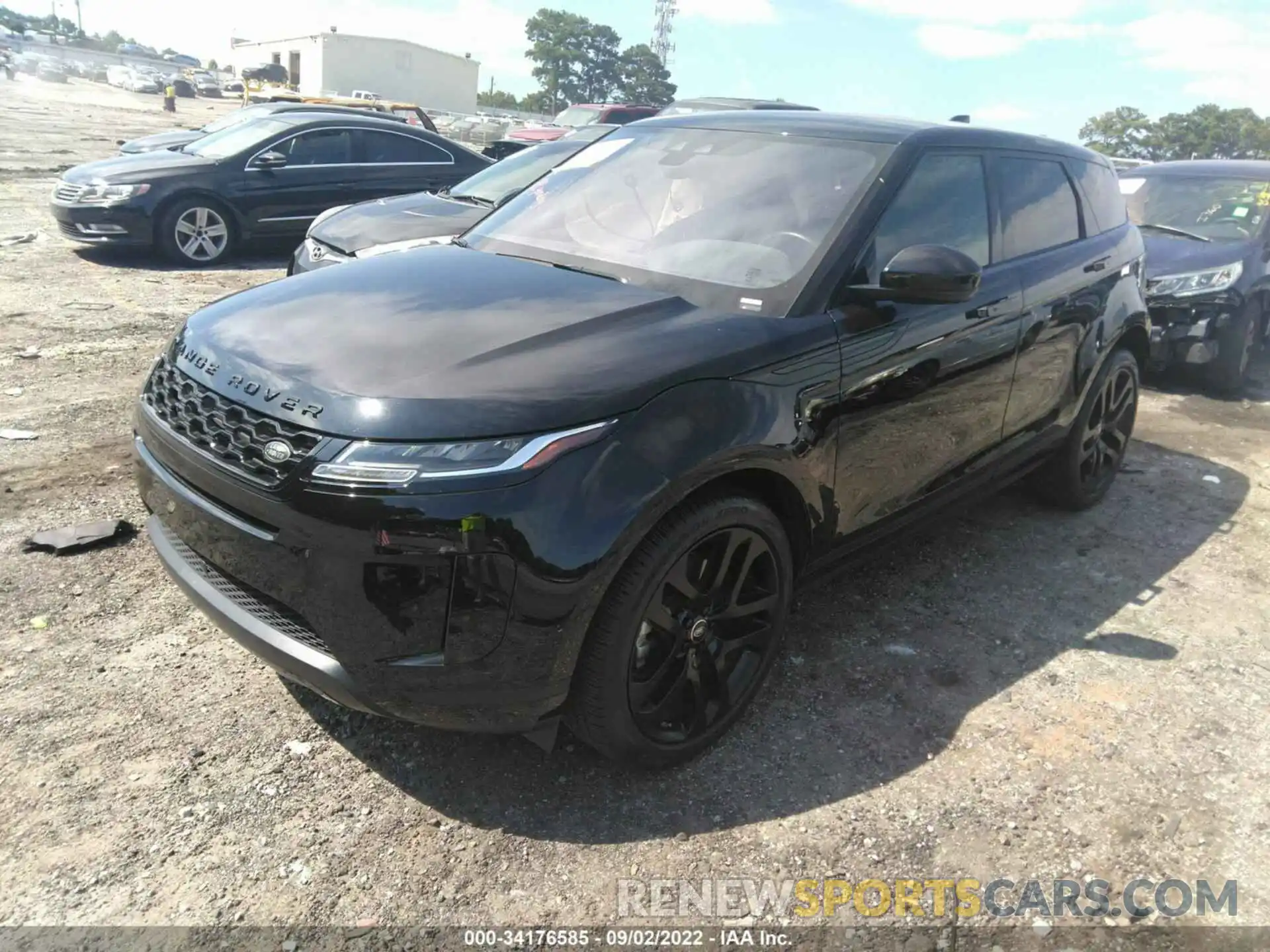 2 Photograph of a damaged car SALZJ2FX7LH040949 LAND ROVER RANGE ROVER EVOQUE 2020