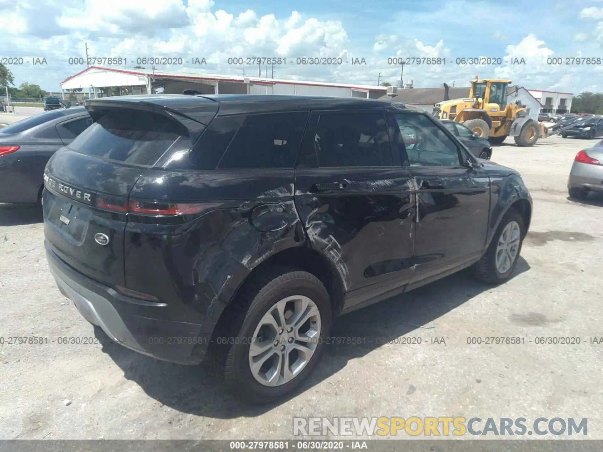 4 Photograph of a damaged car SALZJ2FX7LH042992 LAND ROVER RANGE ROVER EVOQUE 2020