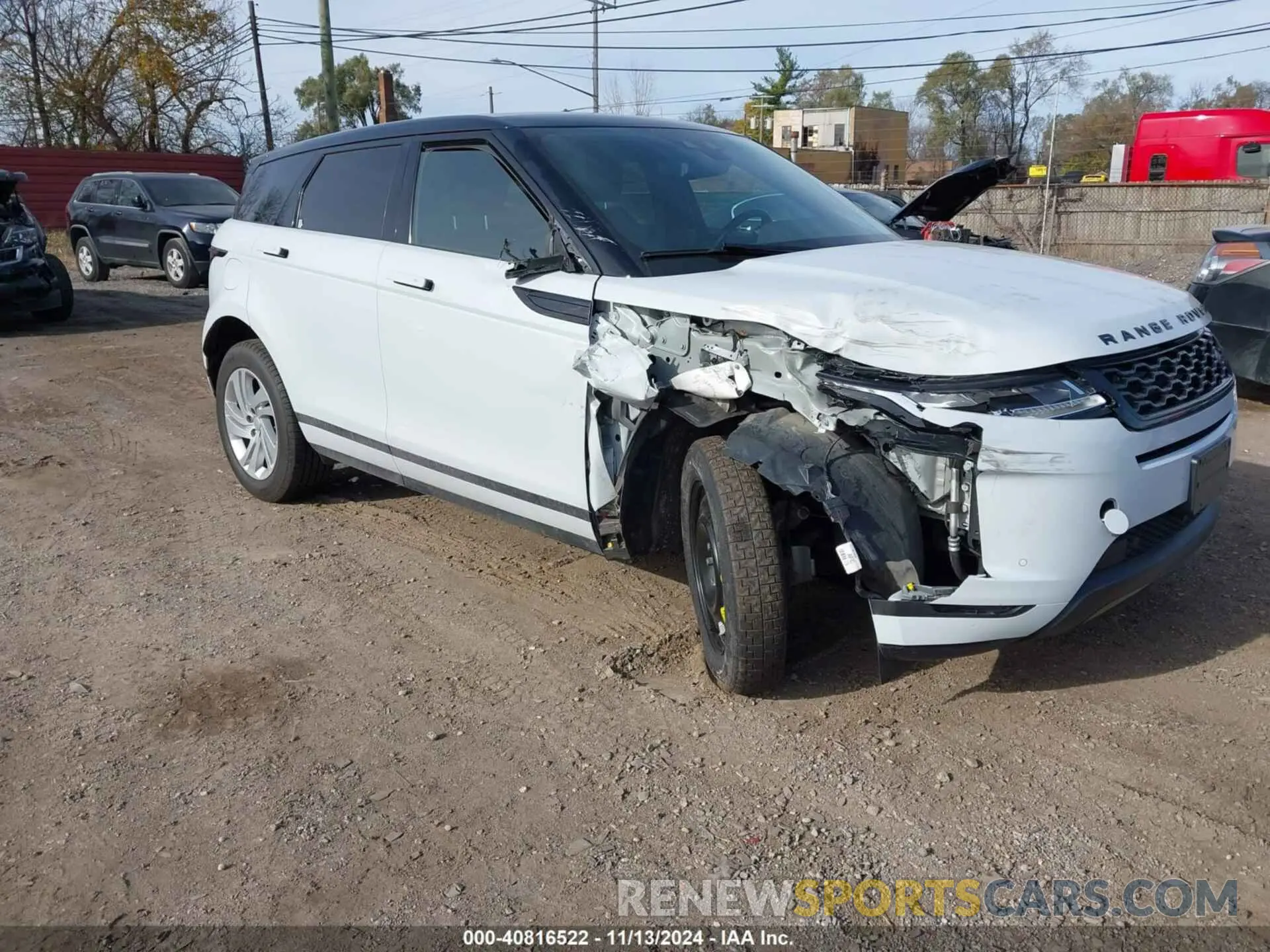 1 Photograph of a damaged car SALZJ2FX7LH056553 LAND ROVER RANGE ROVER EVOQUE 2020