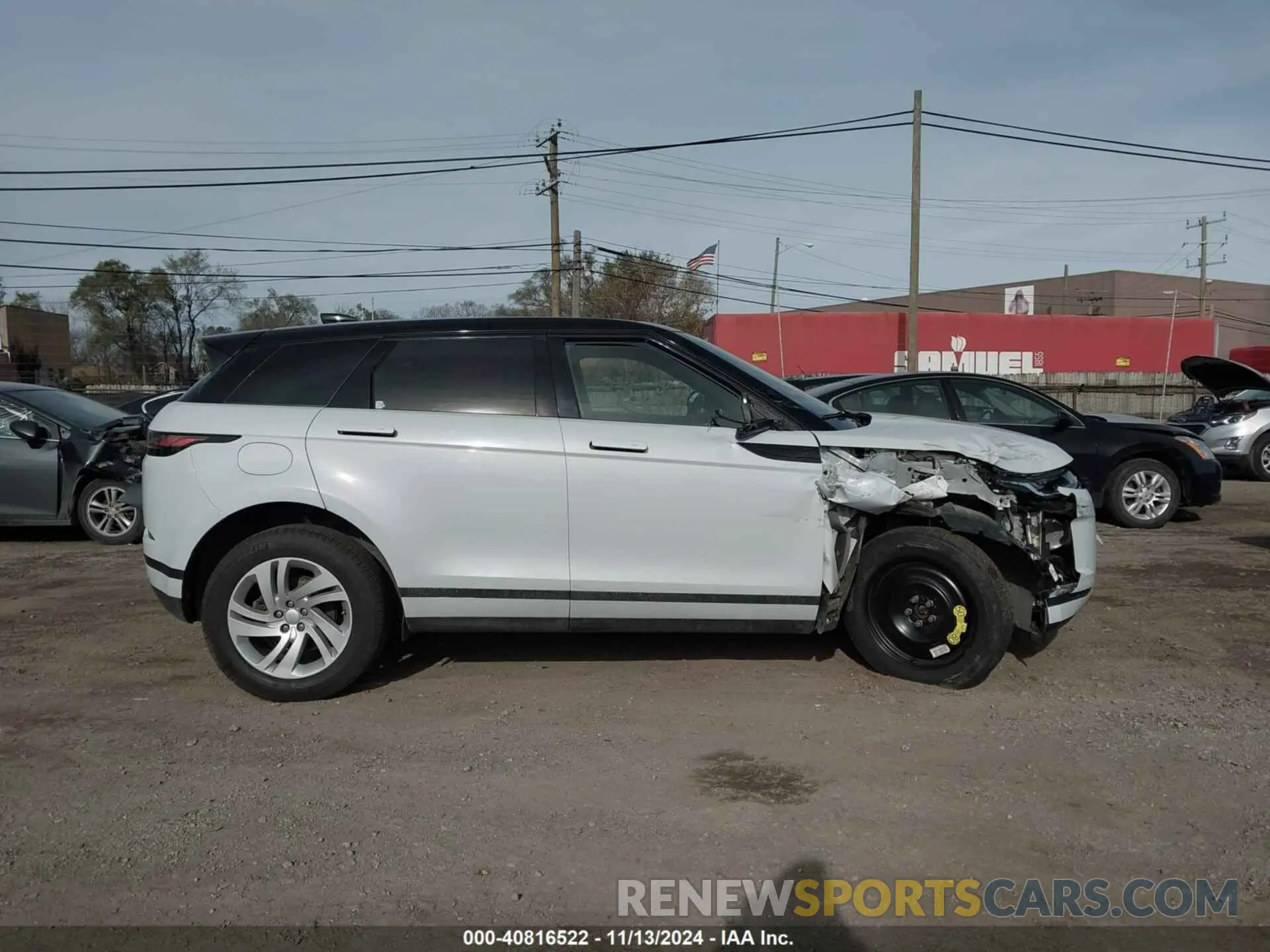 13 Photograph of a damaged car SALZJ2FX7LH056553 LAND ROVER RANGE ROVER EVOQUE 2020