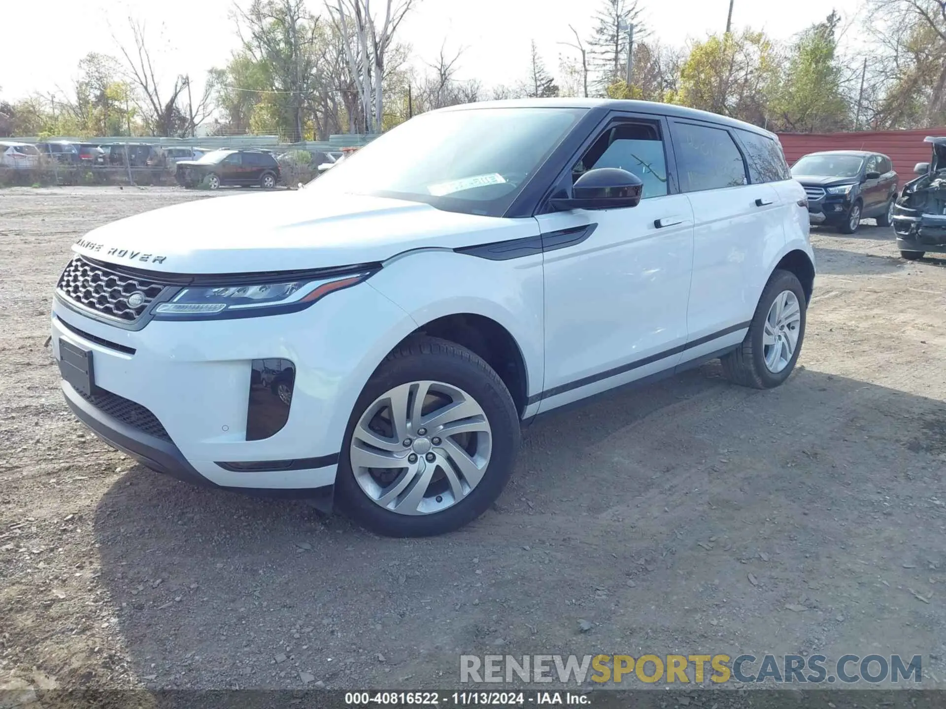 2 Photograph of a damaged car SALZJ2FX7LH056553 LAND ROVER RANGE ROVER EVOQUE 2020