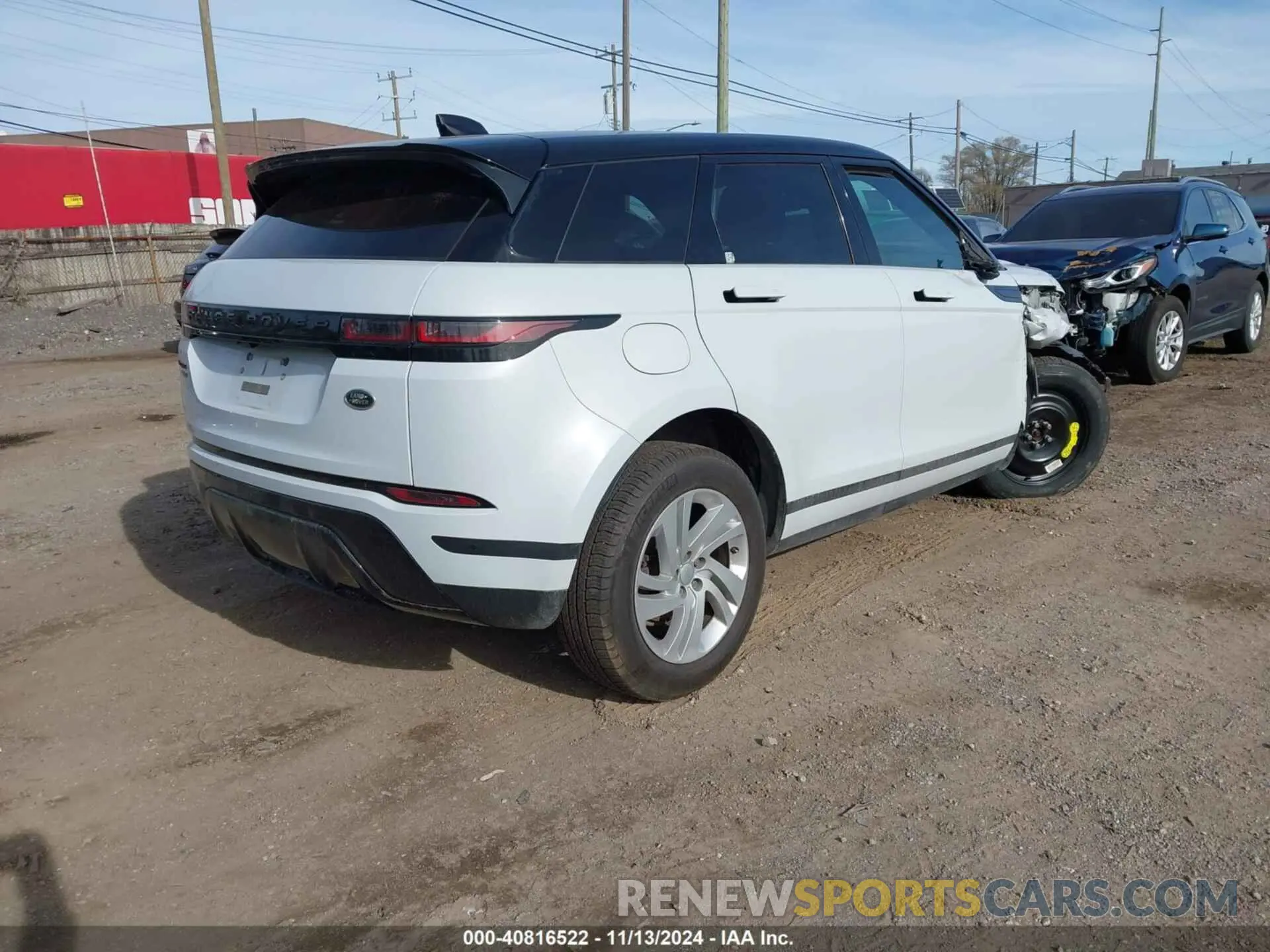 4 Photograph of a damaged car SALZJ2FX7LH056553 LAND ROVER RANGE ROVER EVOQUE 2020