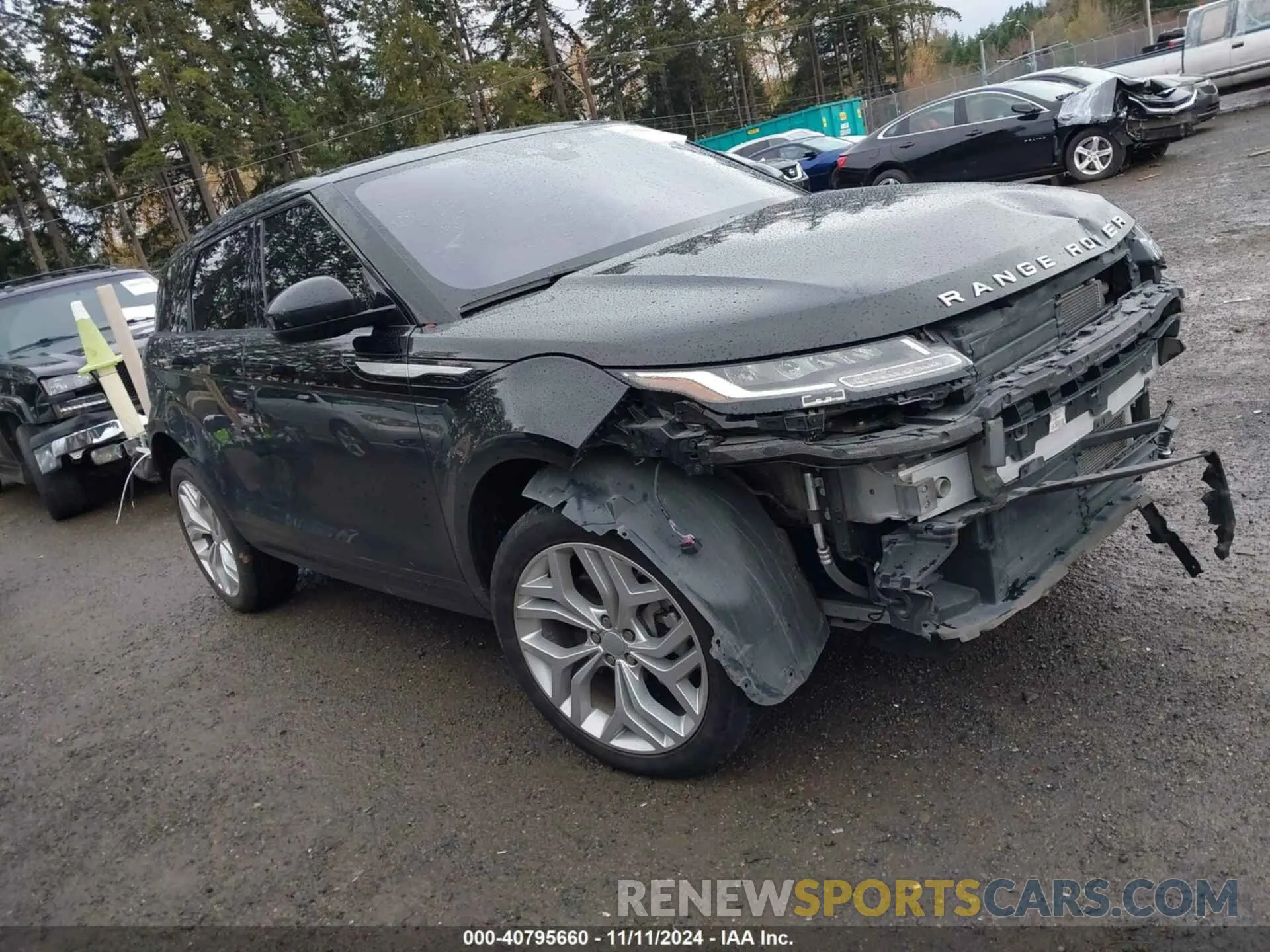 1 Photograph of a damaged car SALZJ2FX8LH042628 LAND ROVER RANGE ROVER EVOQUE 2020