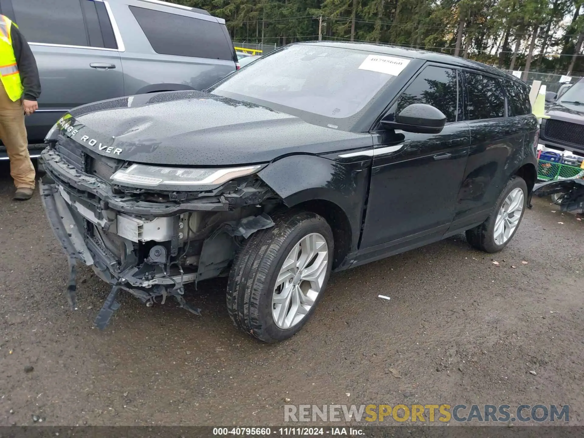 2 Photograph of a damaged car SALZJ2FX8LH042628 LAND ROVER RANGE ROVER EVOQUE 2020