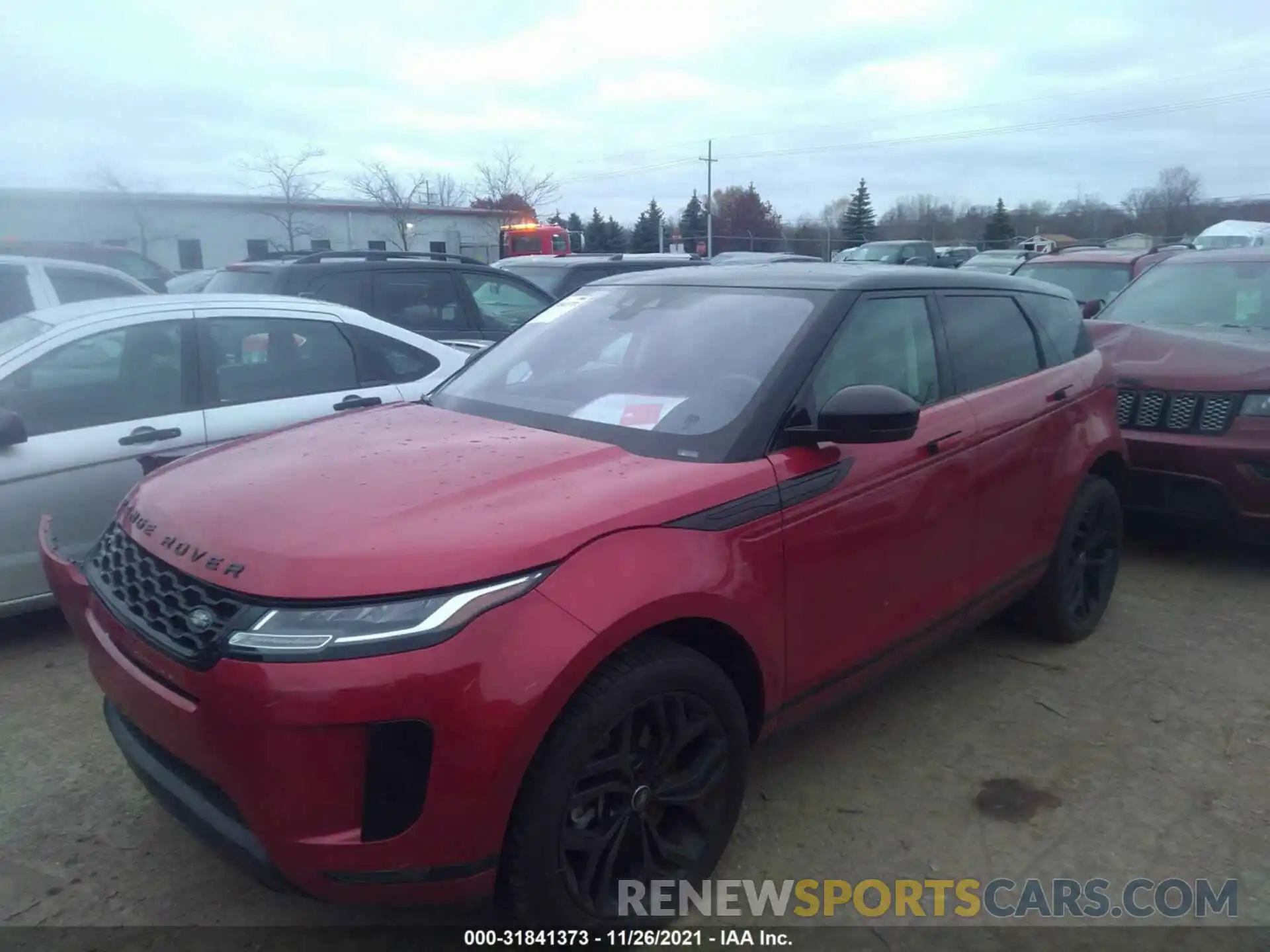 2 Photograph of a damaged car SALZJ2FX8LH043648 LAND ROVER RANGE ROVER EVOQUE 2020