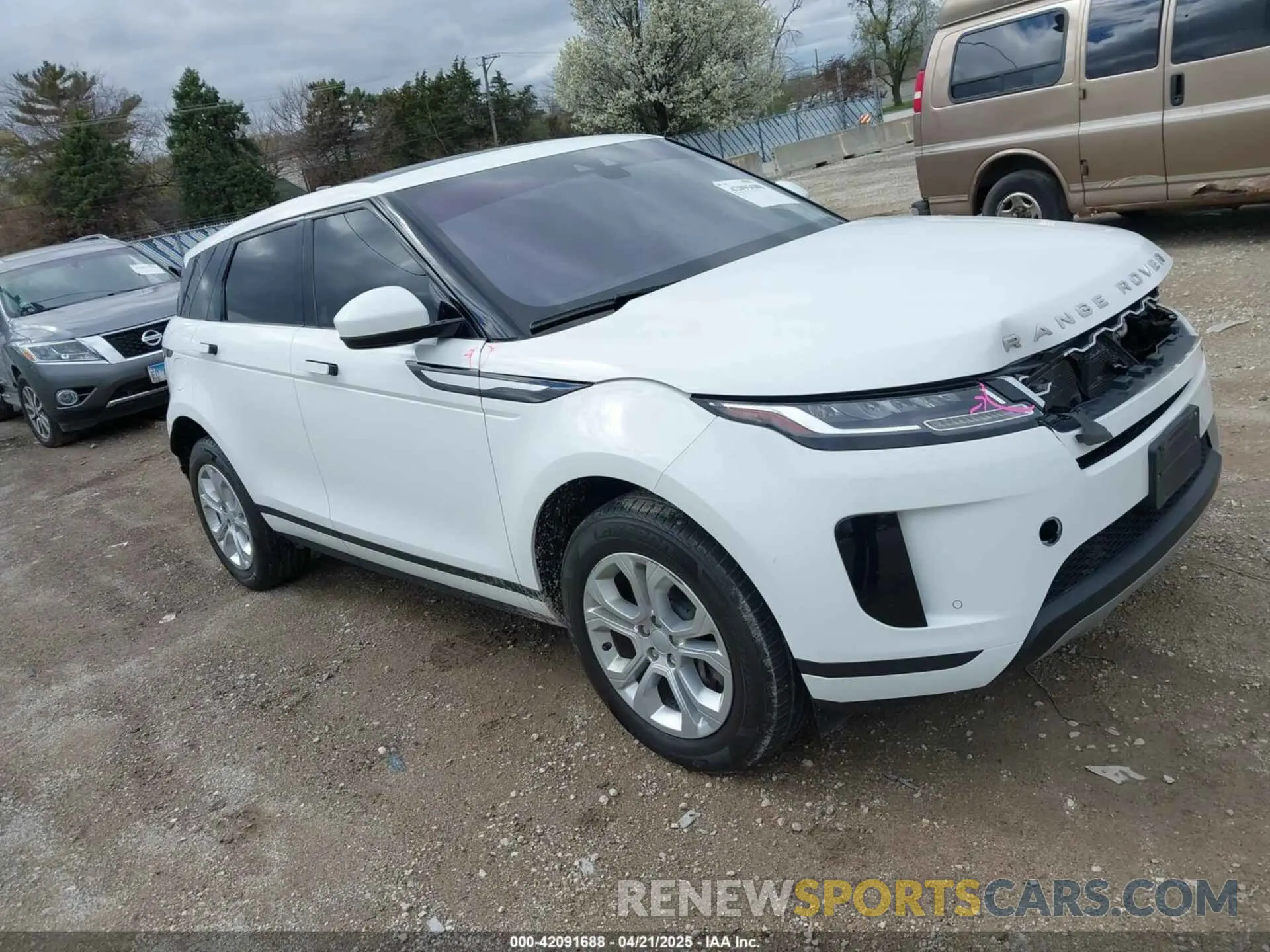 1 Photograph of a damaged car SALZJ2FX8LH060725 LAND ROVER RANGE ROVER EVOQUE 2020