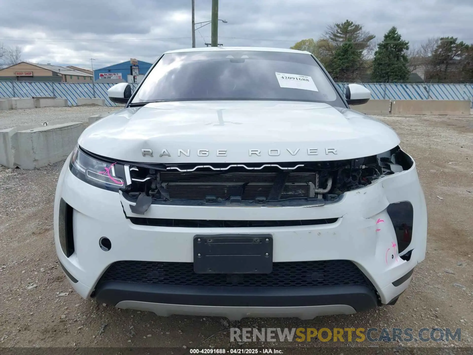 12 Photograph of a damaged car SALZJ2FX8LH060725 LAND ROVER RANGE ROVER EVOQUE 2020