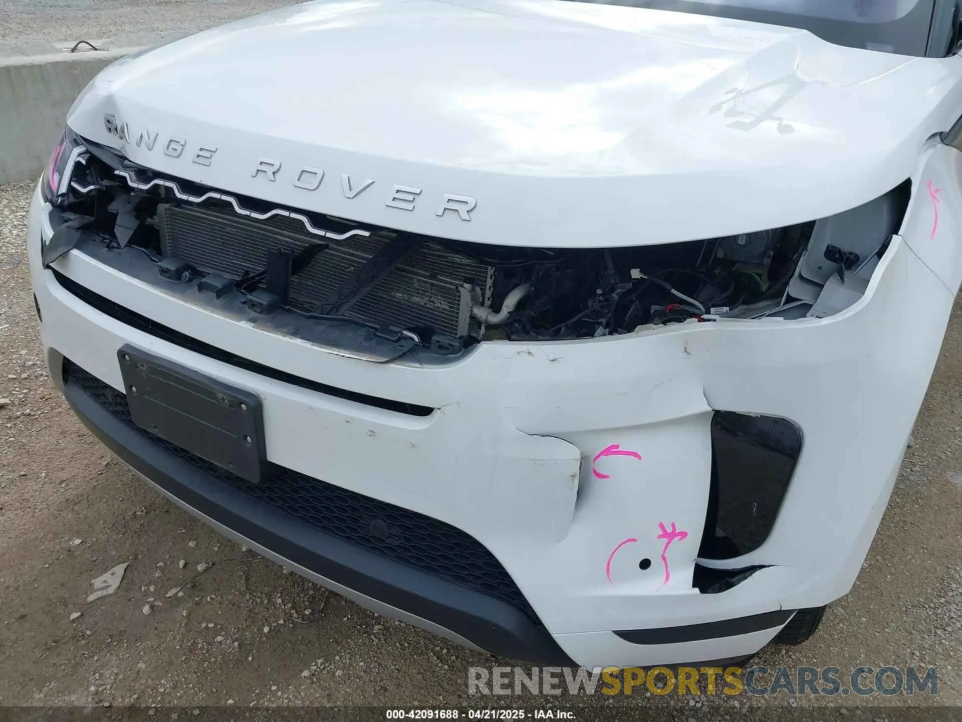 6 Photograph of a damaged car SALZJ2FX8LH060725 LAND ROVER RANGE ROVER EVOQUE 2020