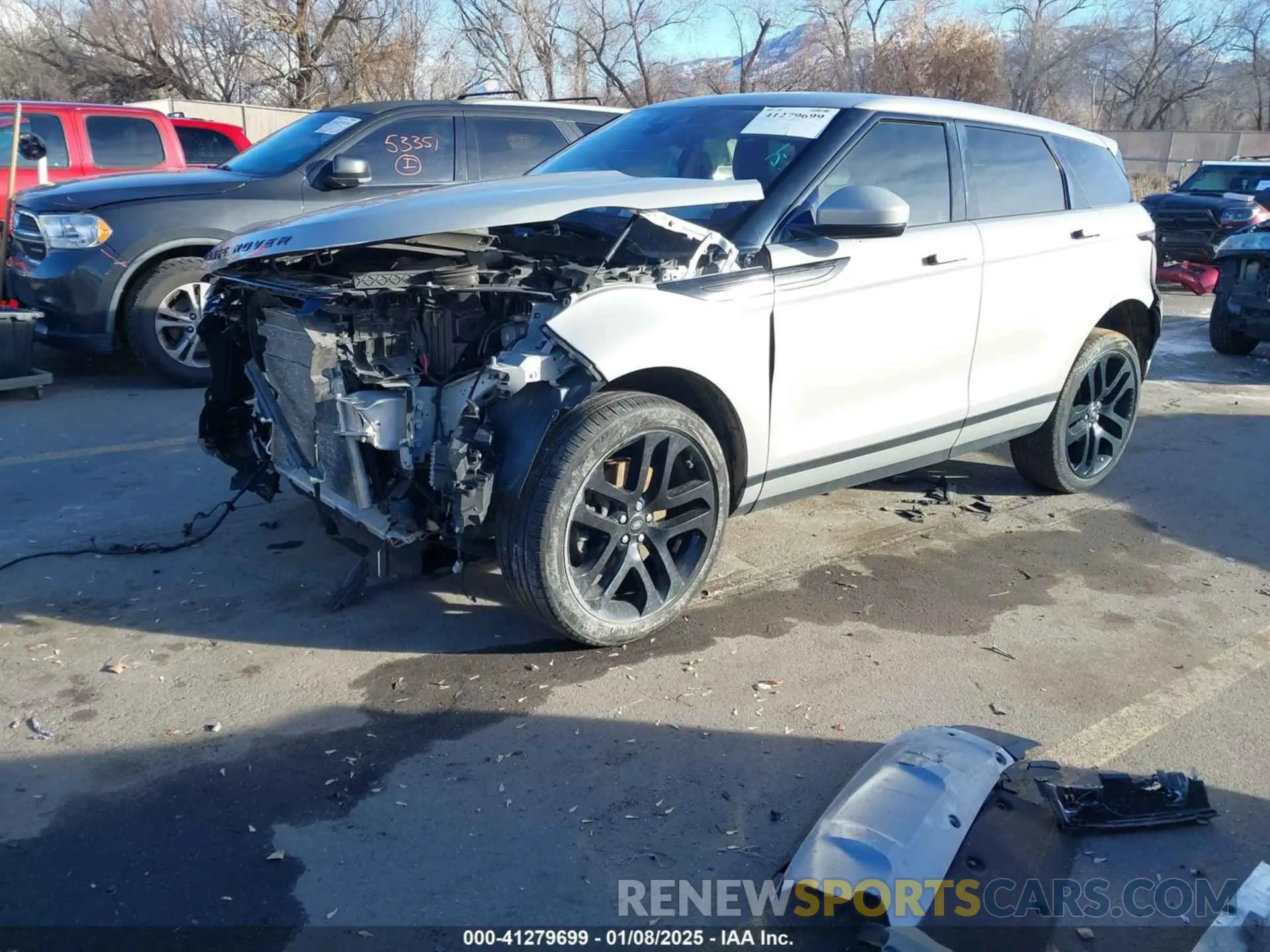 2 Photograph of a damaged car SALZJ2FX8LH065312 LAND ROVER RANGE ROVER EVOQUE 2020