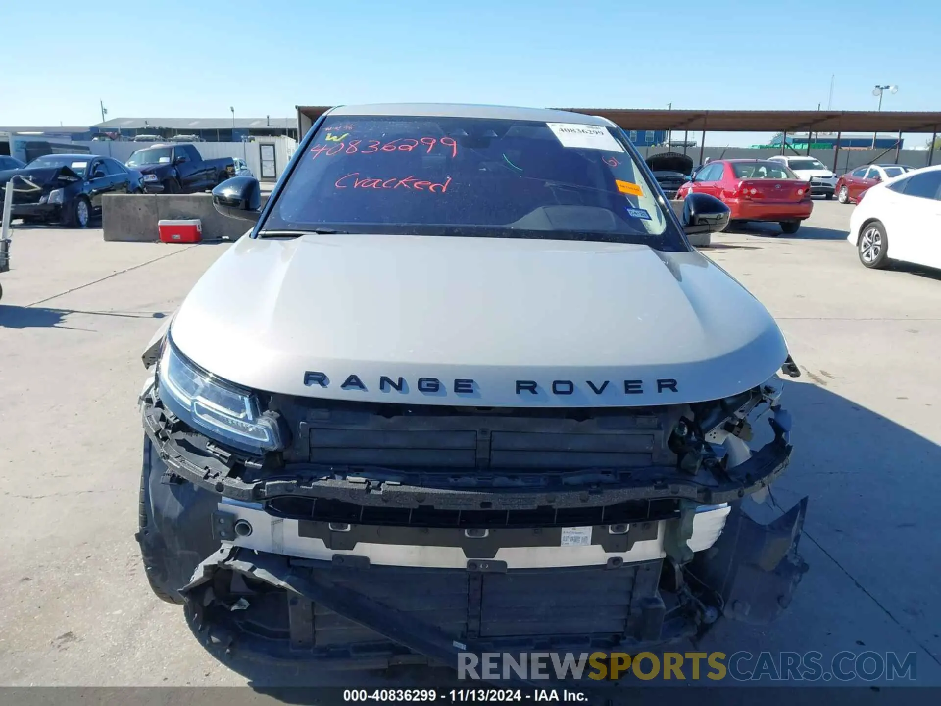 13 Photograph of a damaged car SALZJ2FX8LH115190 LAND ROVER RANGE ROVER EVOQUE 2020