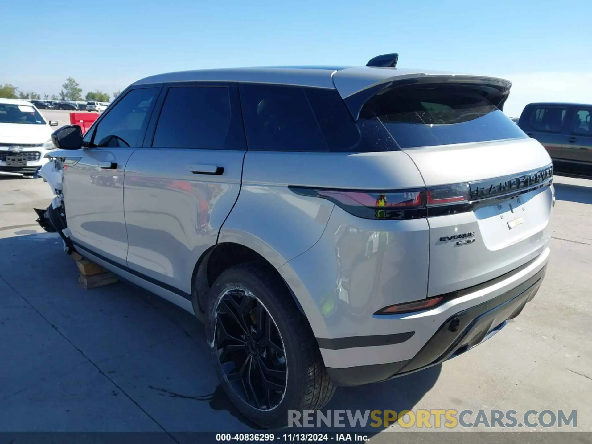 3 Photograph of a damaged car SALZJ2FX8LH115190 LAND ROVER RANGE ROVER EVOQUE 2020