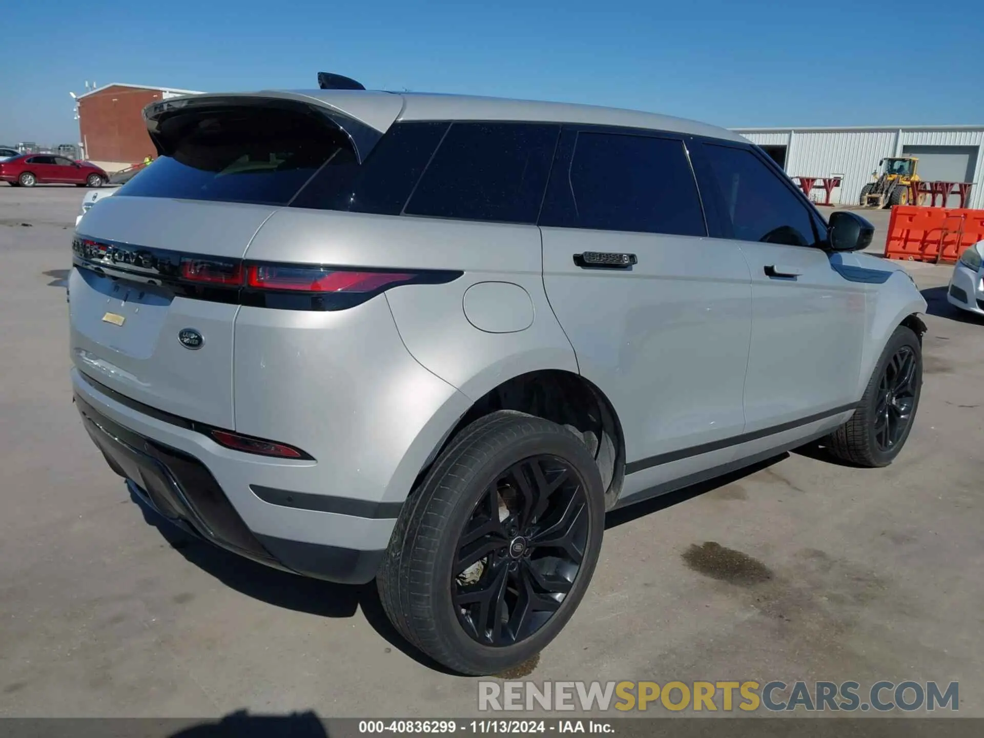 4 Photograph of a damaged car SALZJ2FX8LH115190 LAND ROVER RANGE ROVER EVOQUE 2020