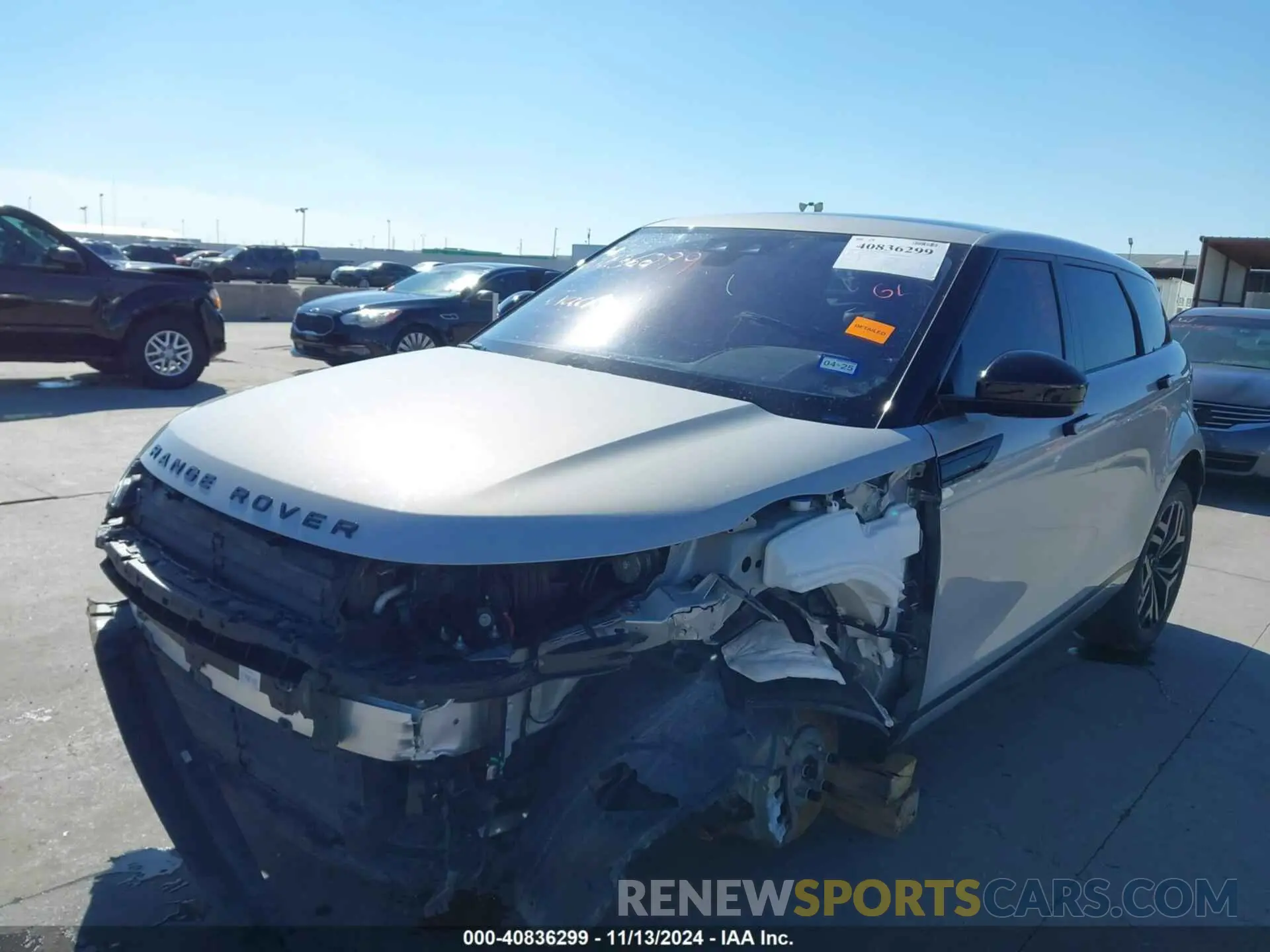 6 Photograph of a damaged car SALZJ2FX8LH115190 LAND ROVER RANGE ROVER EVOQUE 2020