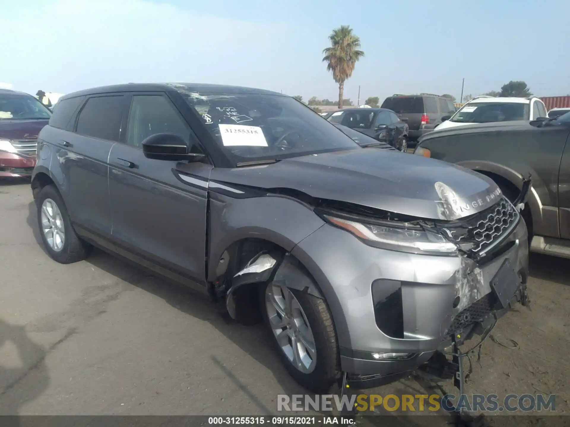 1 Photograph of a damaged car SALZJ2FX9LH105770 LAND ROVER RANGE ROVER EVOQUE 2020