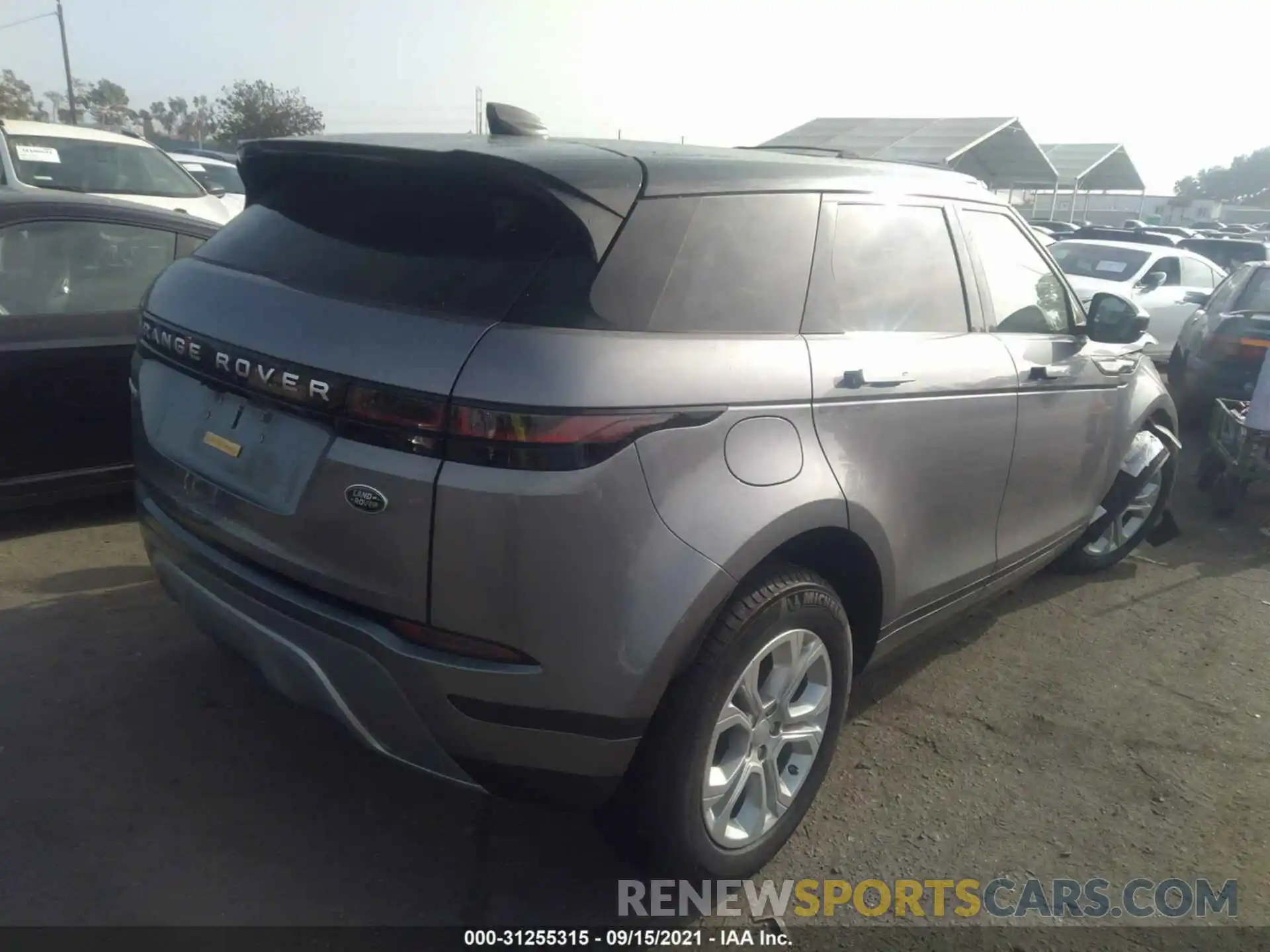 4 Photograph of a damaged car SALZJ2FX9LH105770 LAND ROVER RANGE ROVER EVOQUE 2020