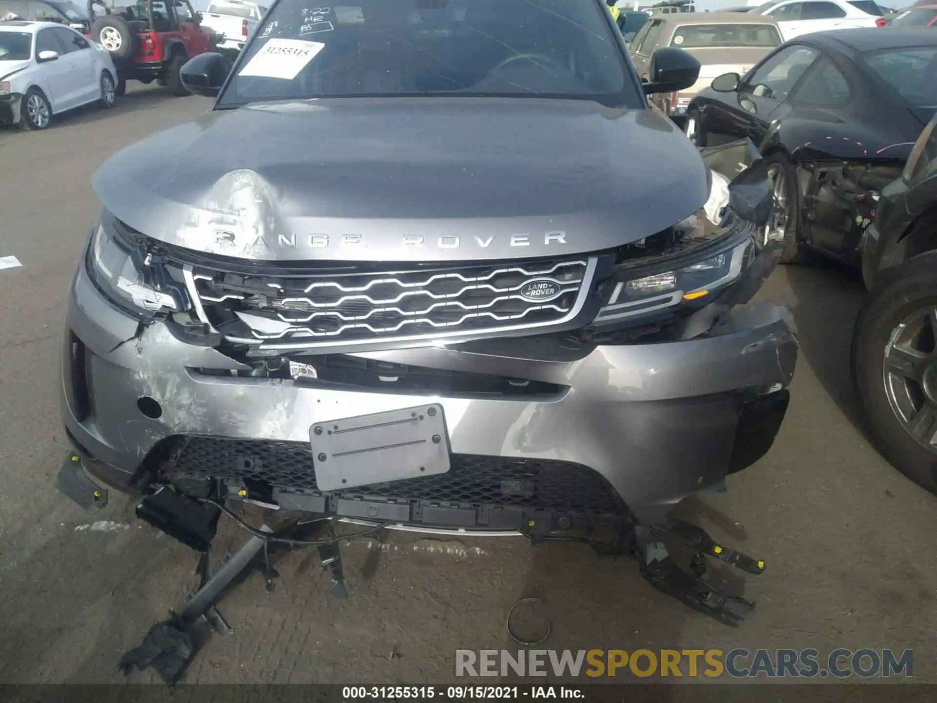 6 Photograph of a damaged car SALZJ2FX9LH105770 LAND ROVER RANGE ROVER EVOQUE 2020