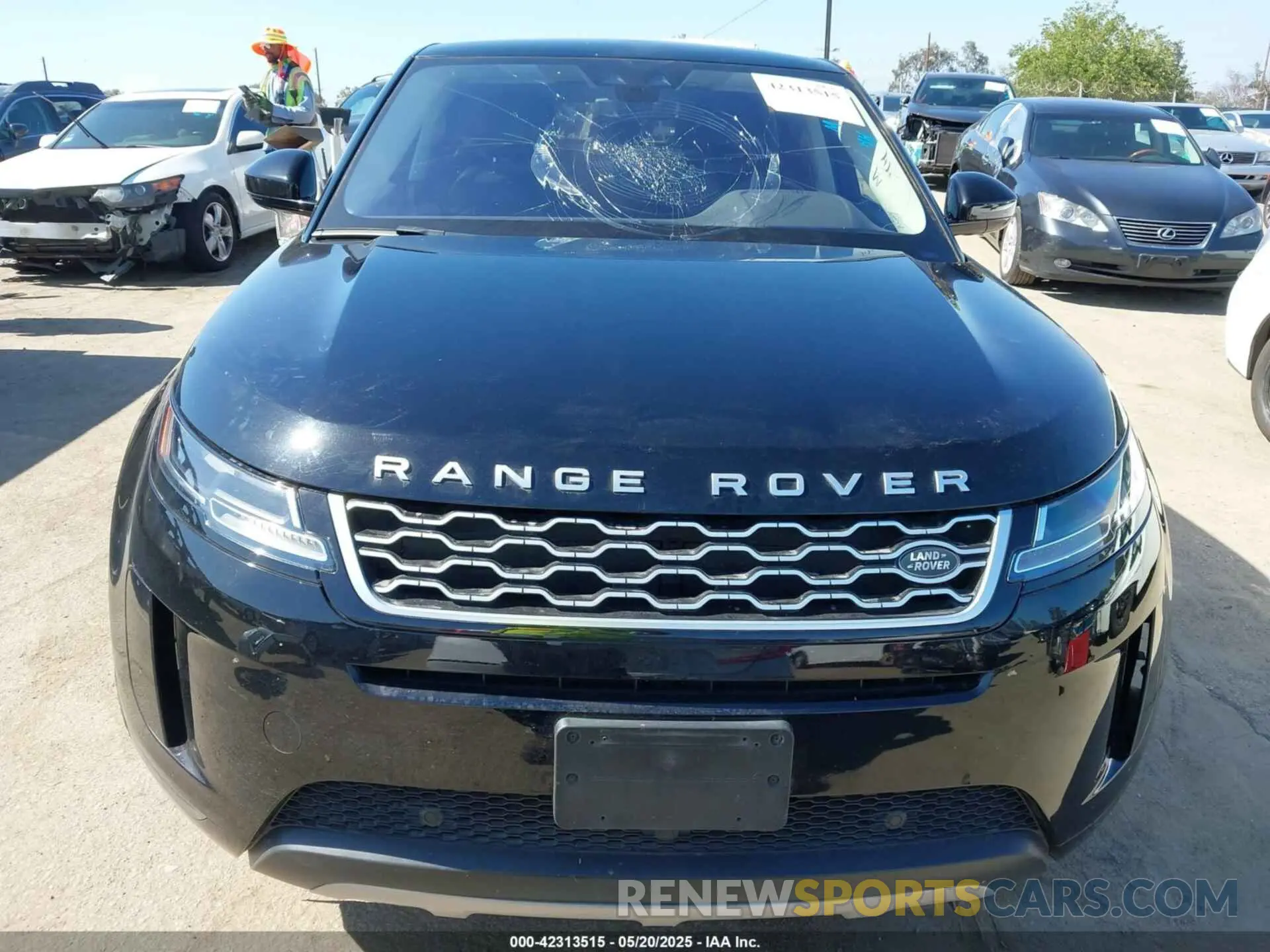 12 Photograph of a damaged car SALZJ2FXXLH107737 LAND ROVER RANGE ROVER EVOQUE 2020