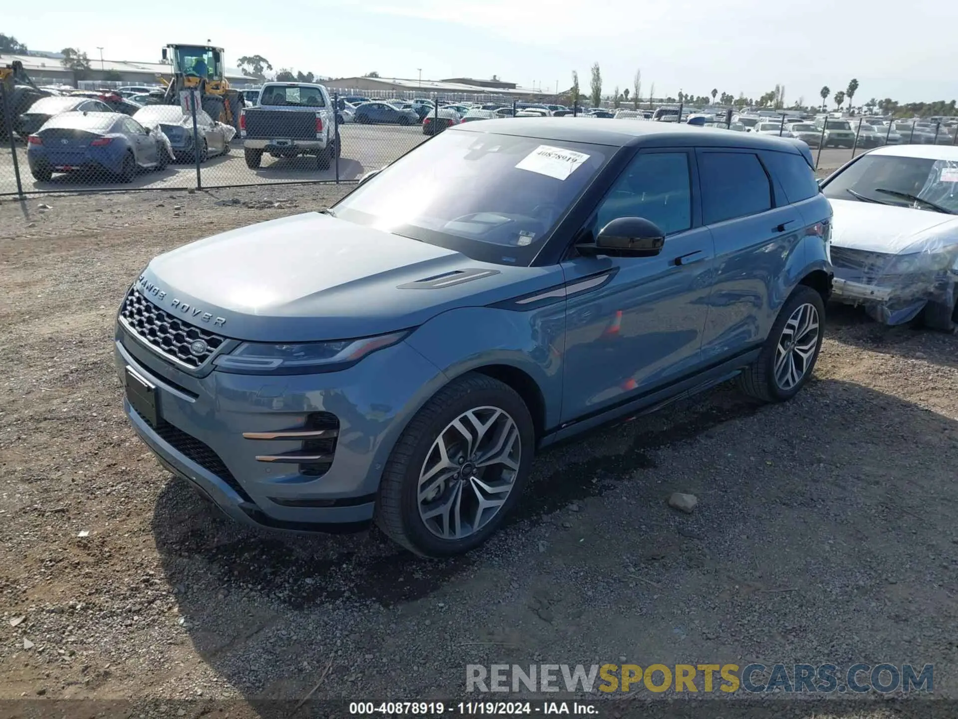 2 Photograph of a damaged car SALZL2FX6LH111326 LAND ROVER RANGE ROVER EVOQUE 2020