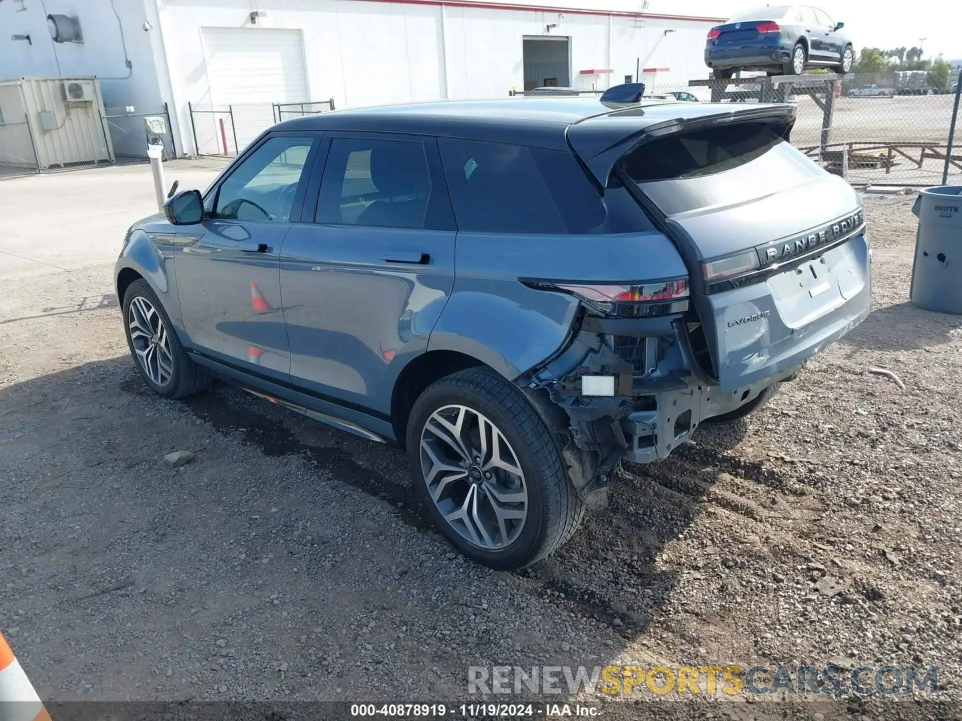 3 Photograph of a damaged car SALZL2FX6LH111326 LAND ROVER RANGE ROVER EVOQUE 2020