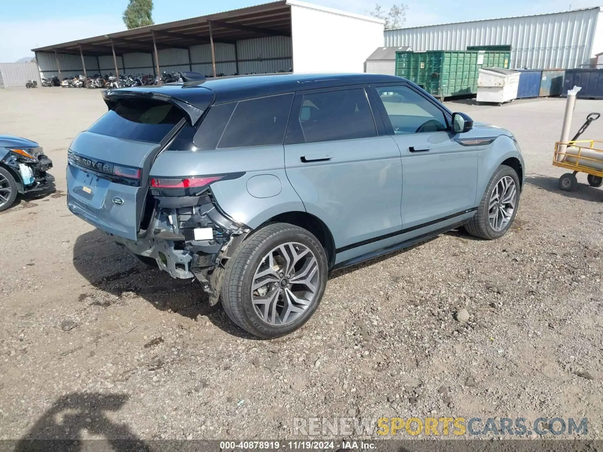 4 Photograph of a damaged car SALZL2FX6LH111326 LAND ROVER RANGE ROVER EVOQUE 2020