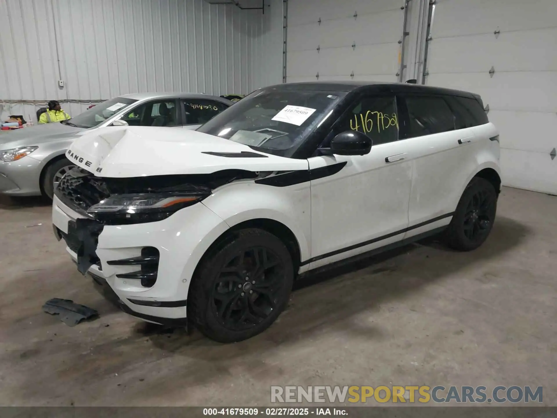 2 Photograph of a damaged car SALZL2GX0LH088771 LAND ROVER RANGE ROVER EVOQUE 2020