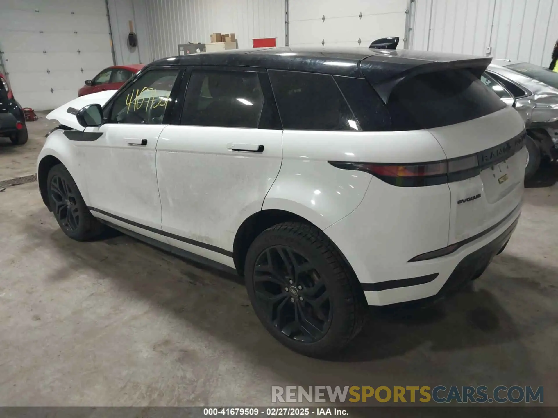 3 Photograph of a damaged car SALZL2GX0LH088771 LAND ROVER RANGE ROVER EVOQUE 2020