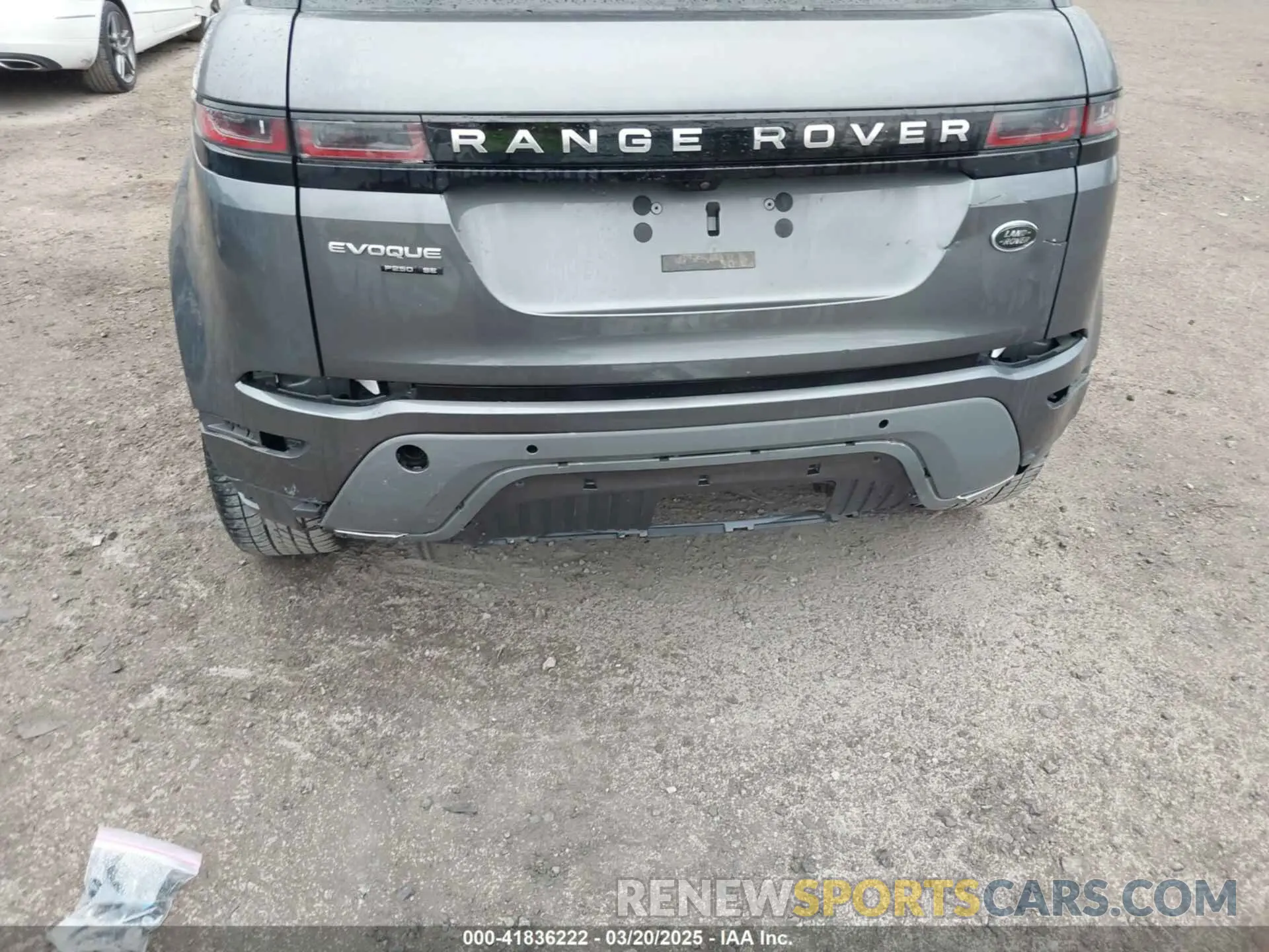 6 Photograph of a damaged car SALZP2FX2LH018985 LAND ROVER RANGE ROVER EVOQUE 2020