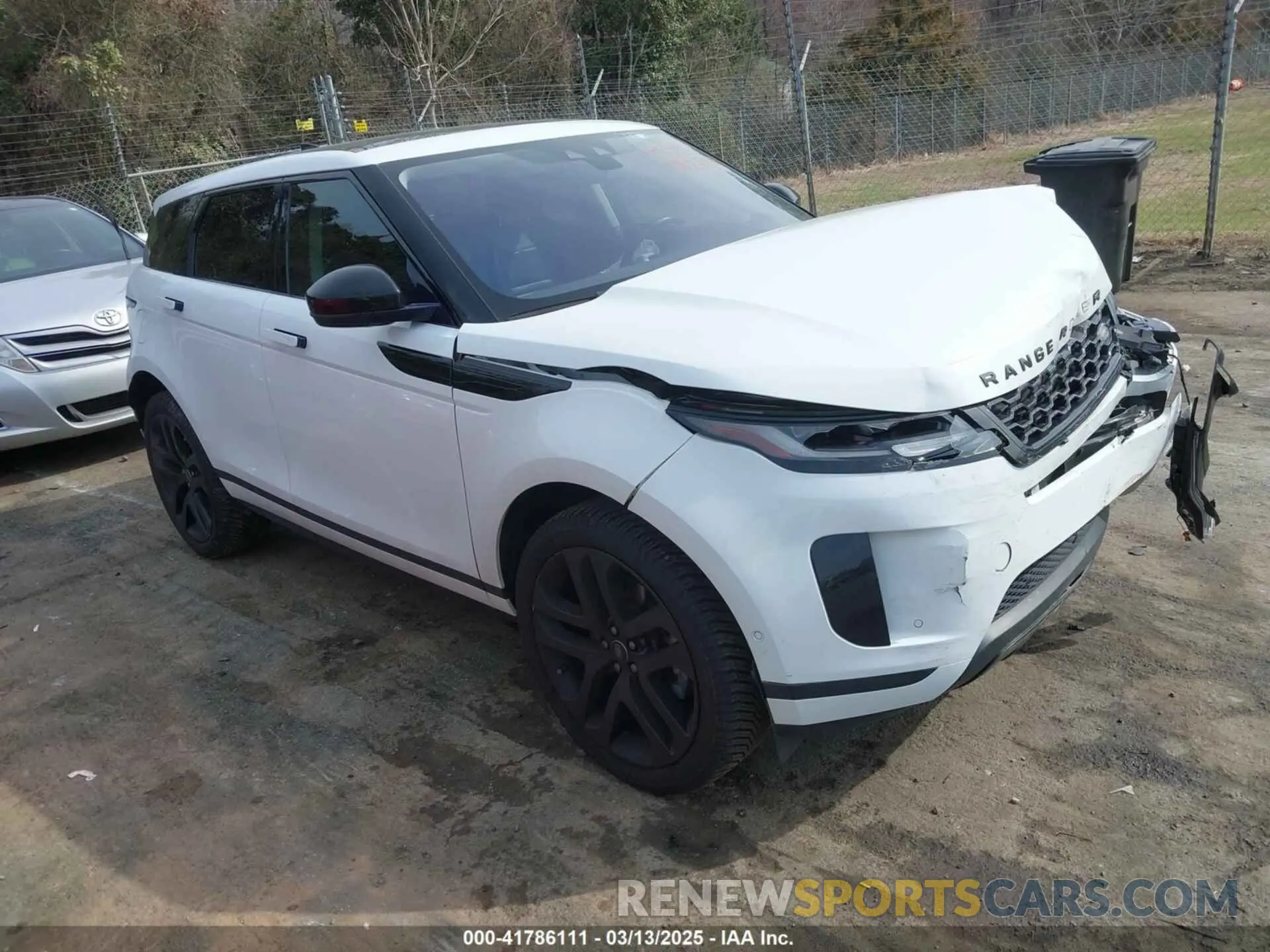 1 Photograph of a damaged car SALZP2FX5LH020407 LAND ROVER RANGE ROVER EVOQUE 2020