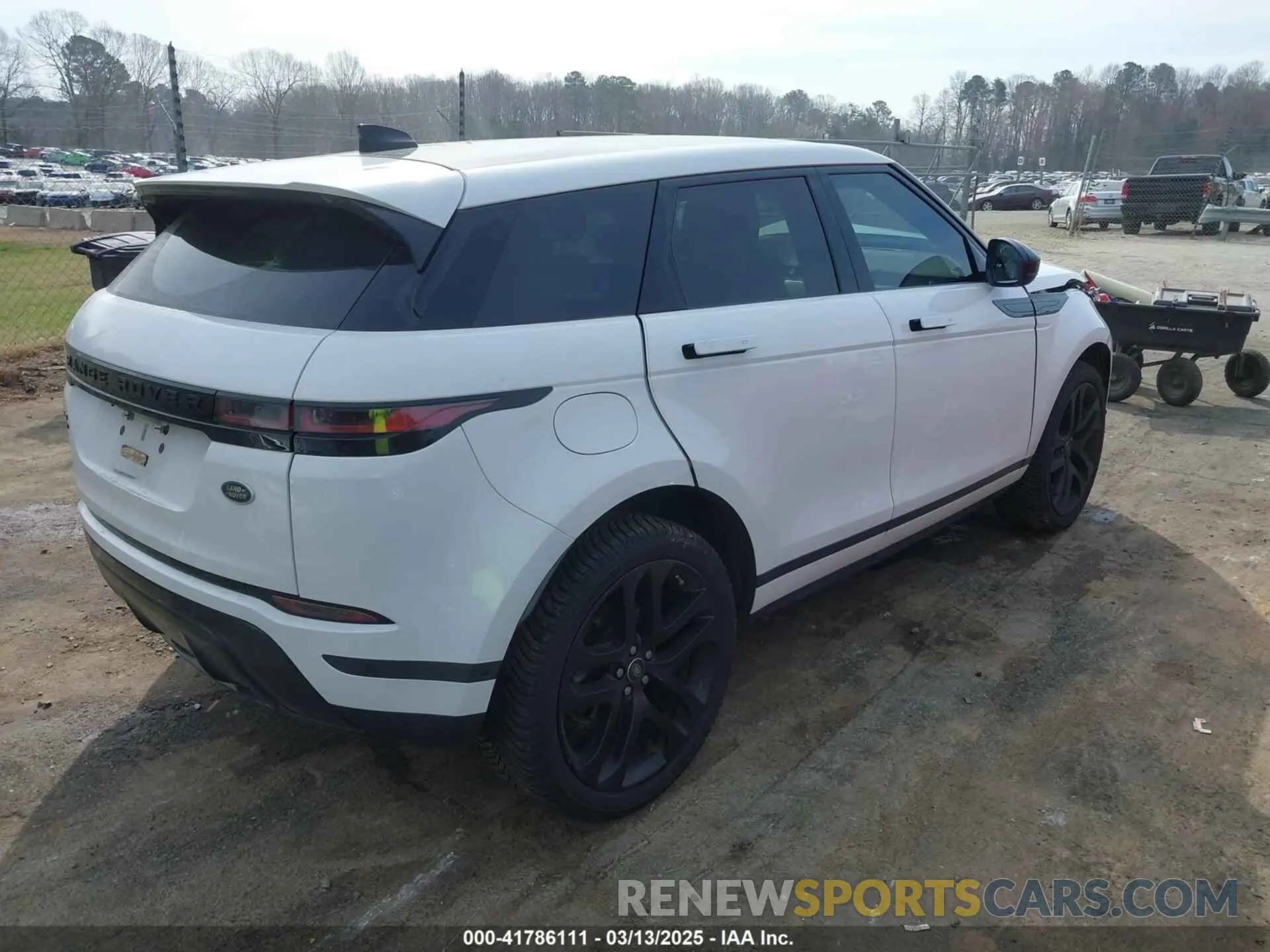 4 Photograph of a damaged car SALZP2FX5LH020407 LAND ROVER RANGE ROVER EVOQUE 2020