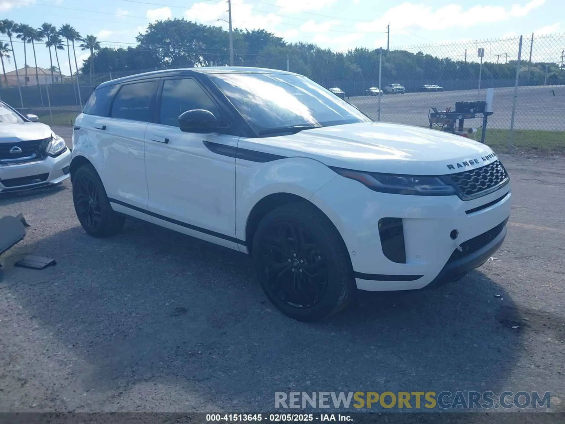 1 Photograph of a damaged car SALZP2FX5LH038650 LAND ROVER RANGE ROVER EVOQUE 2020