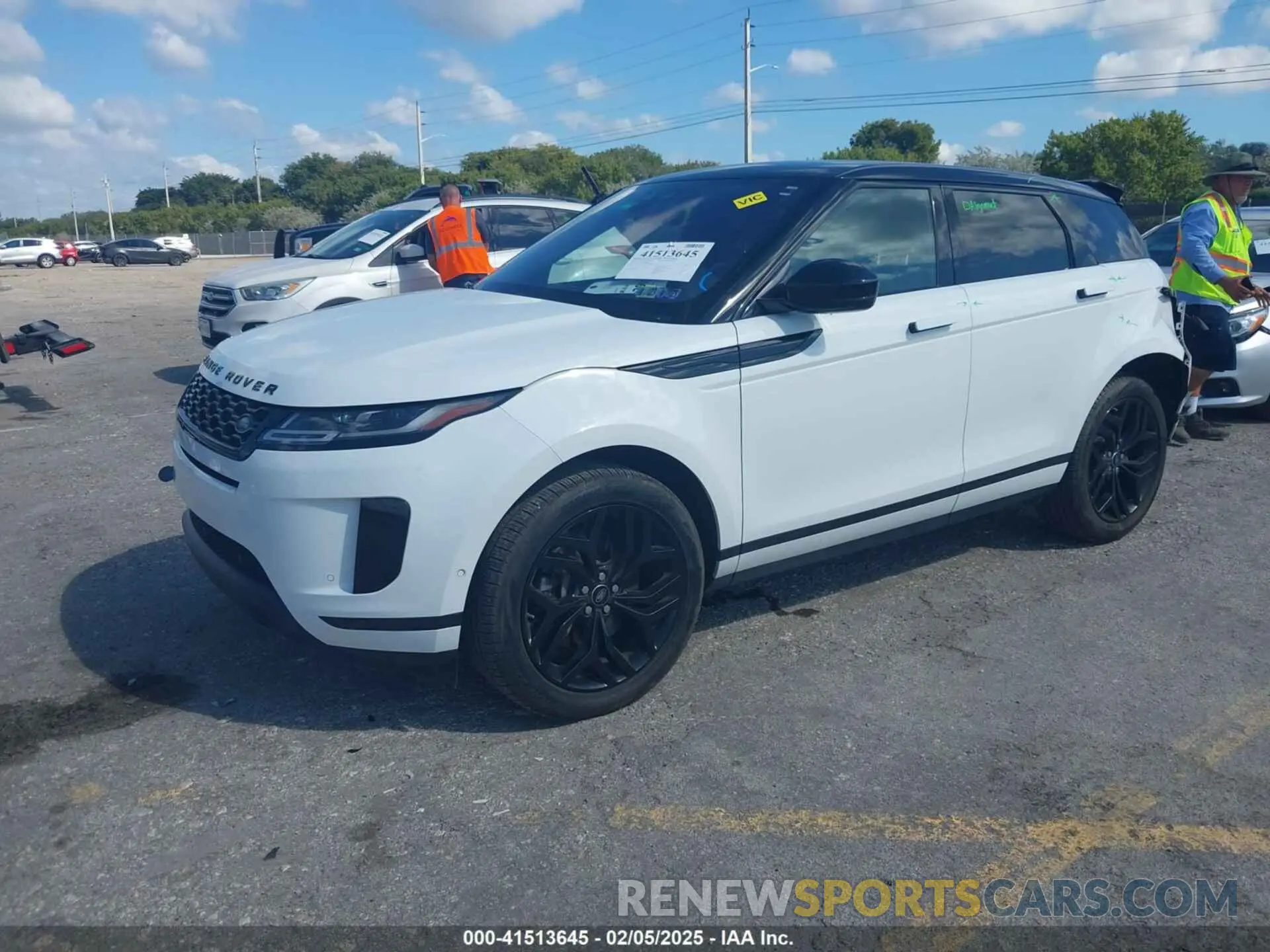 2 Photograph of a damaged car SALZP2FX5LH038650 LAND ROVER RANGE ROVER EVOQUE 2020