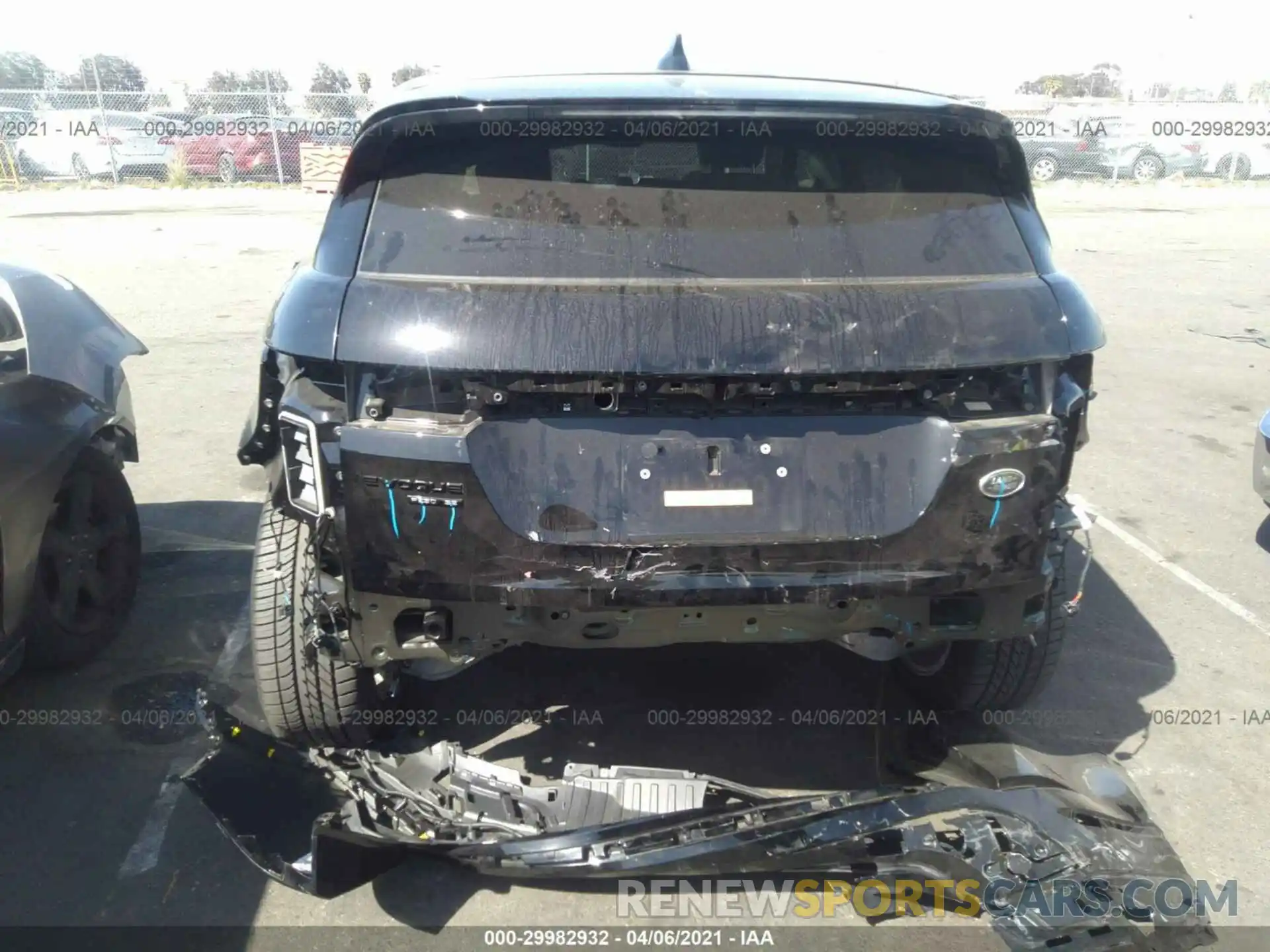 6 Photograph of a damaged car SALZP2FX6LH043534 LAND ROVER RANGE ROVER EVOQUE 2020