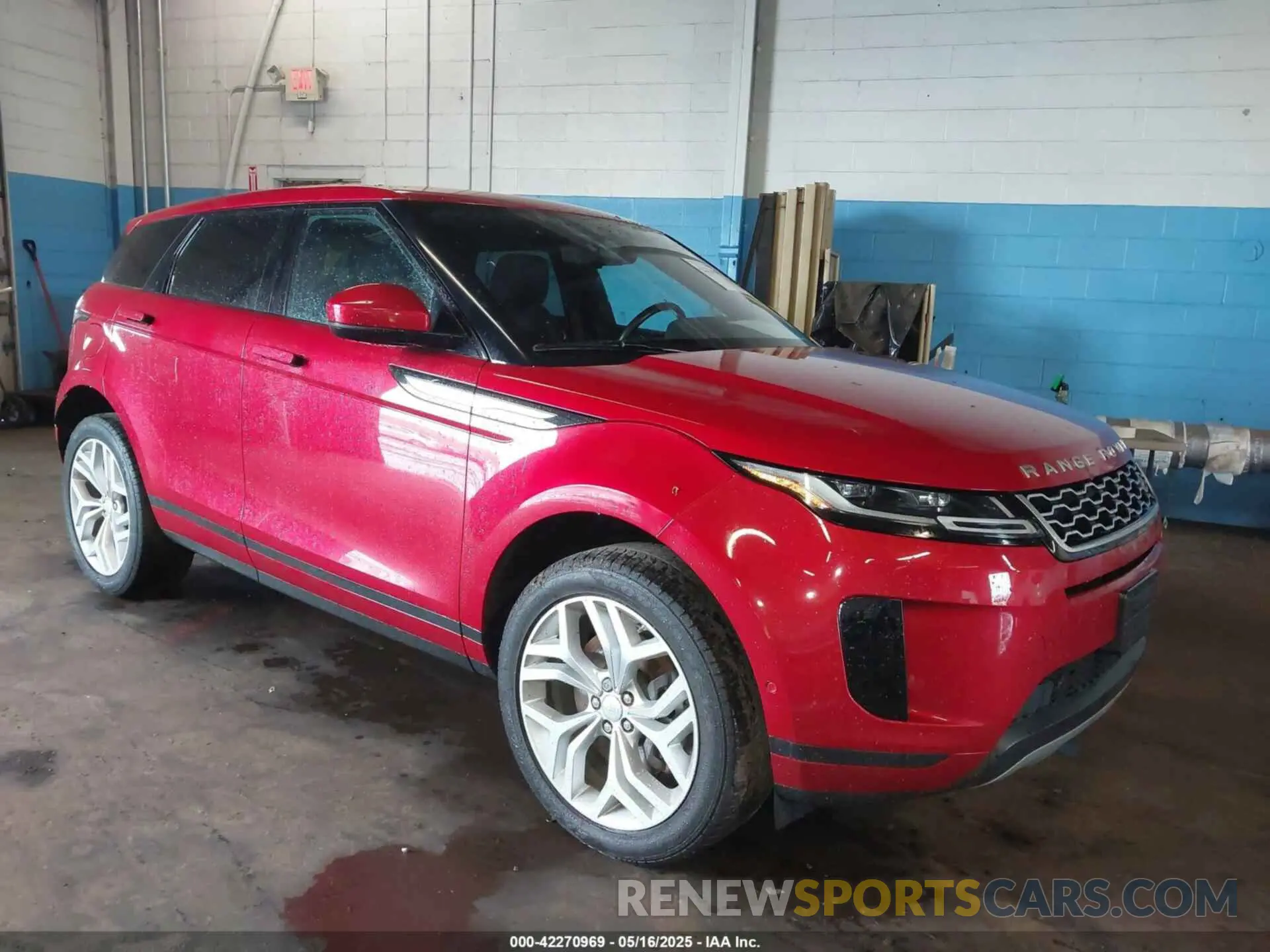 1 Photograph of a damaged car SALZP2FX6LH049060 LAND ROVER RANGE ROVER EVOQUE 2020