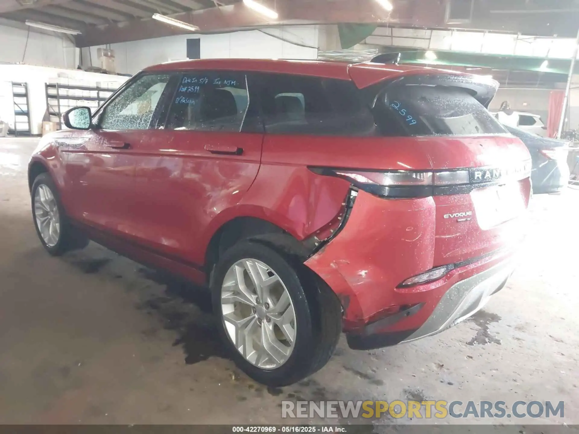 3 Photograph of a damaged car SALZP2FX6LH049060 LAND ROVER RANGE ROVER EVOQUE 2020