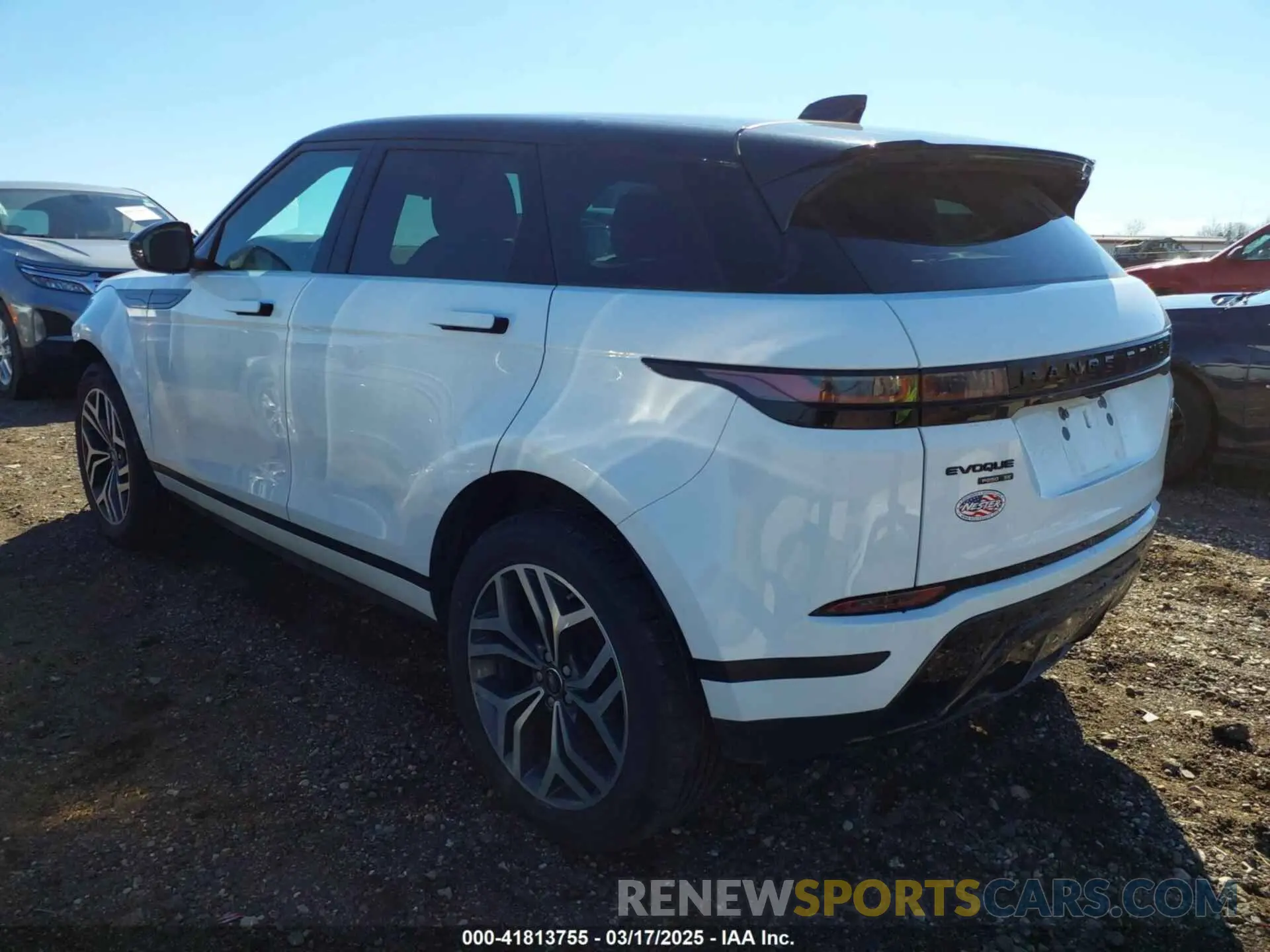 3 Photograph of a damaged car SALZP2FX8LH013564 LAND ROVER RANGE ROVER EVOQUE 2020
