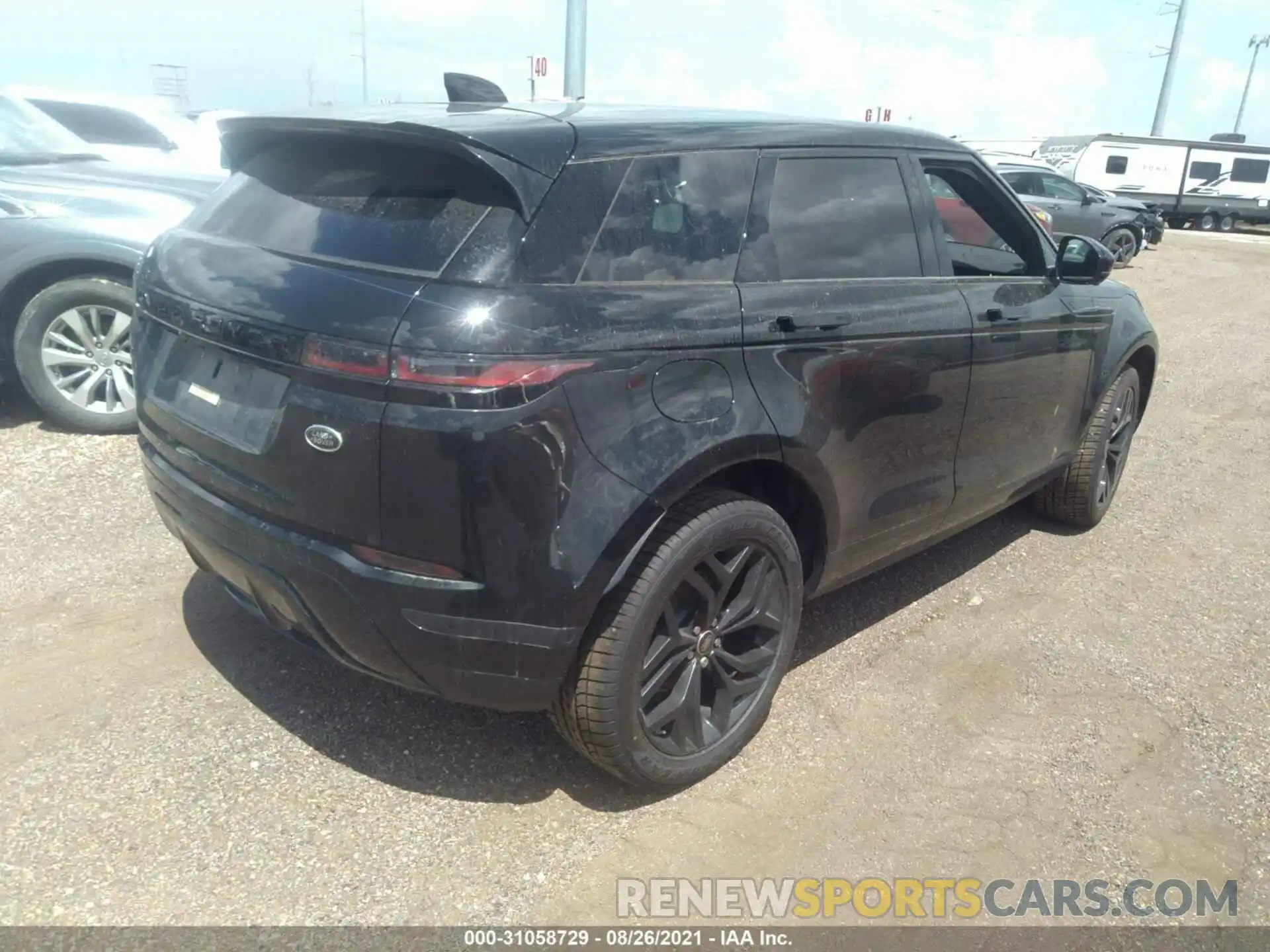 4 Photograph of a damaged car SALZP2FX9LH007191 LAND ROVER RANGE ROVER EVOQUE 2020