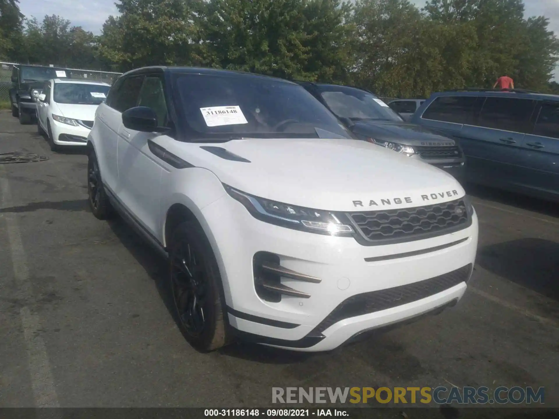 1 Photograph of a damaged car SALZT2GXXLH020333 LAND ROVER RANGE ROVER EVOQUE 2020