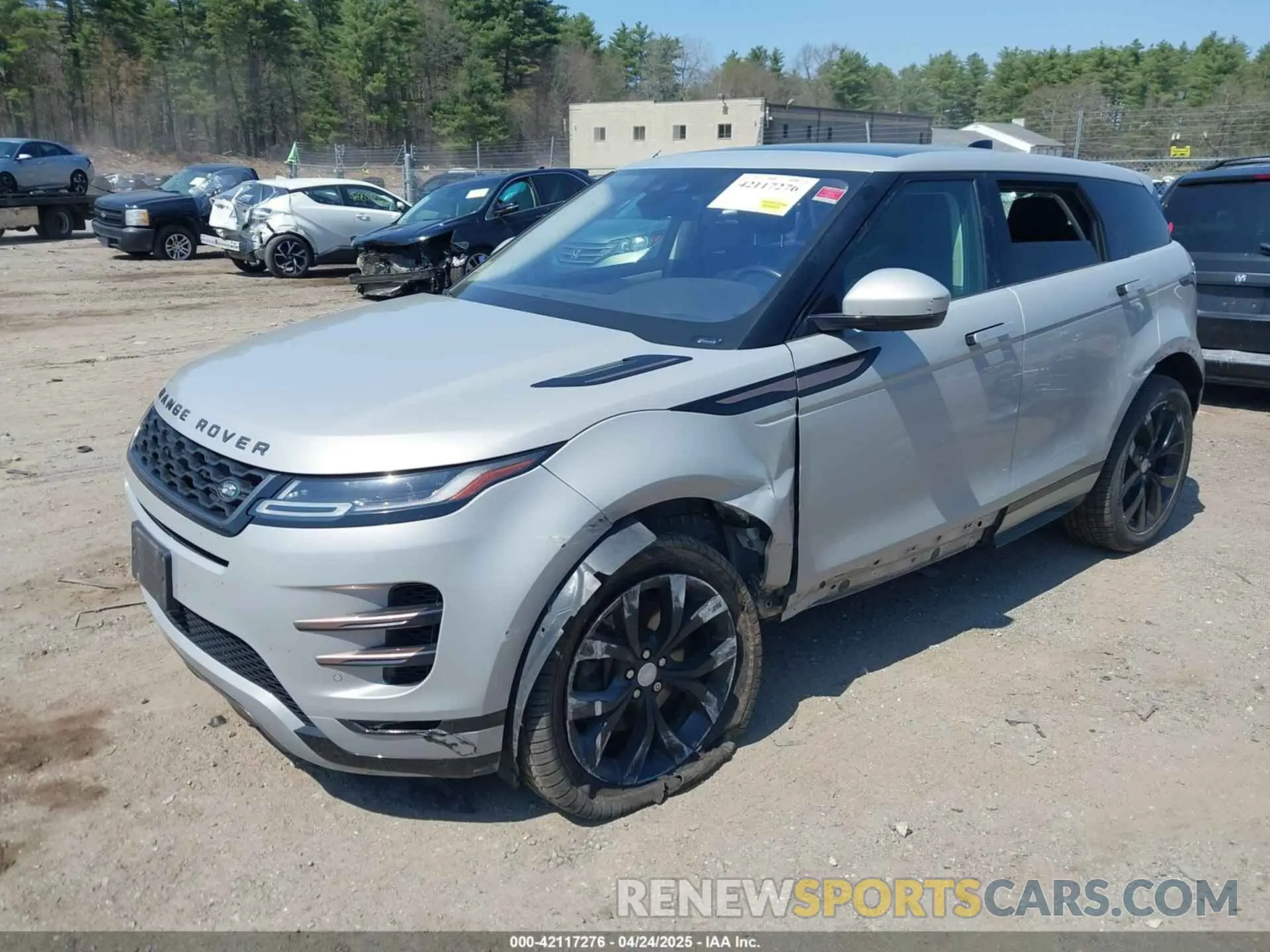 2 Photograph of a damaged car SALZT2GXXLH061139 LAND ROVER RANGE ROVER EVOQUE 2020