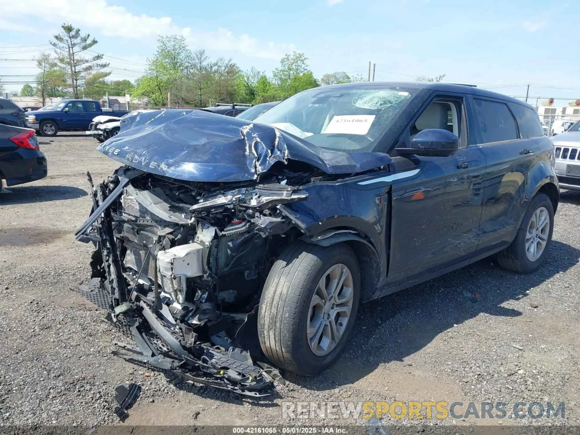 2 Photograph of a damaged car SALZJ2FX1MH130664 LAND ROVER RANGE ROVER EVOQUE 2021