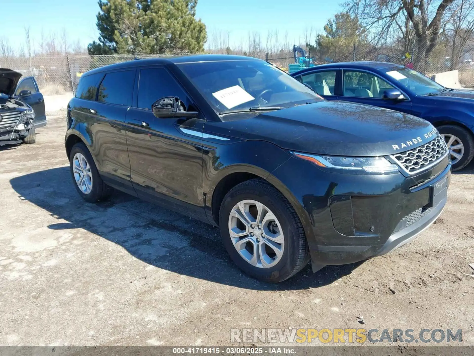 1 Photograph of a damaged car SALZJ2FX1MH148761 LAND ROVER RANGE ROVER EVOQUE 2021