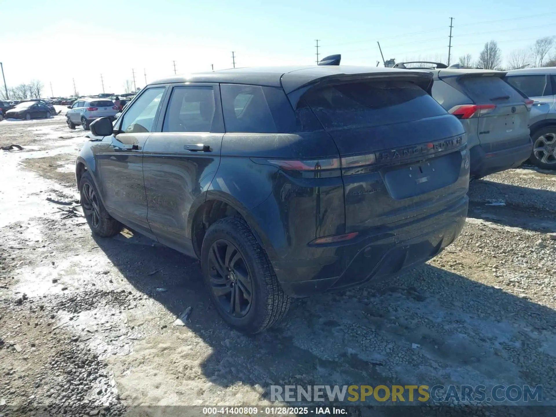 3 Photograph of a damaged car SALZJ2FX7MH122651 LAND ROVER RANGE ROVER EVOQUE 2021