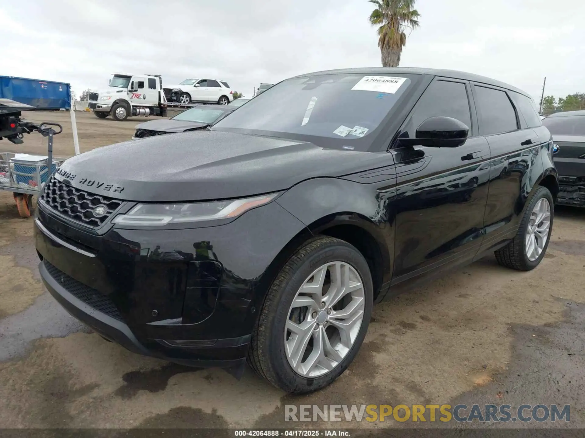2 Photograph of a damaged car SALZJ2FX7MH152149 LAND ROVER RANGE ROVER EVOQUE 2021