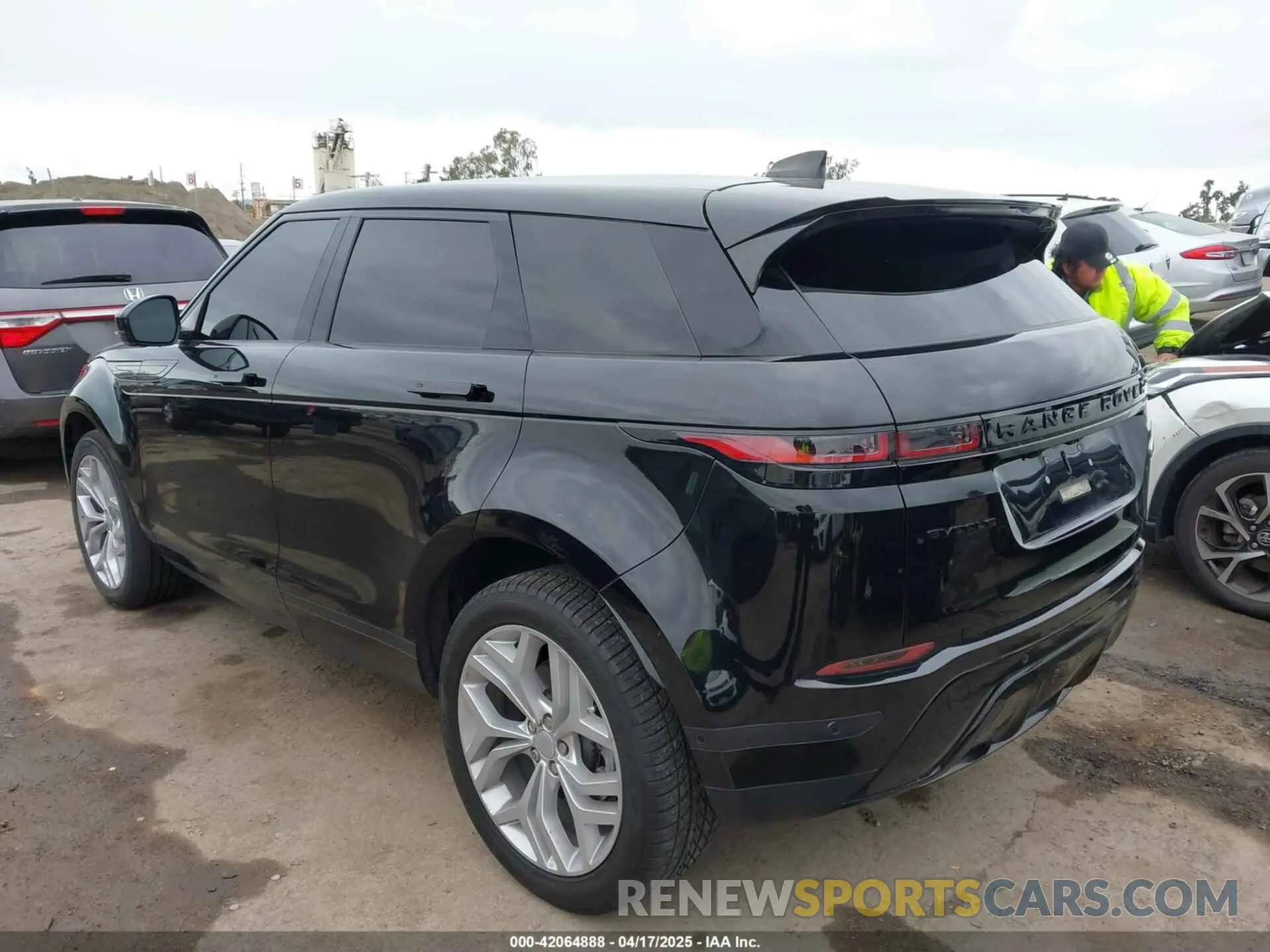 3 Photograph of a damaged car SALZJ2FX7MH152149 LAND ROVER RANGE ROVER EVOQUE 2021