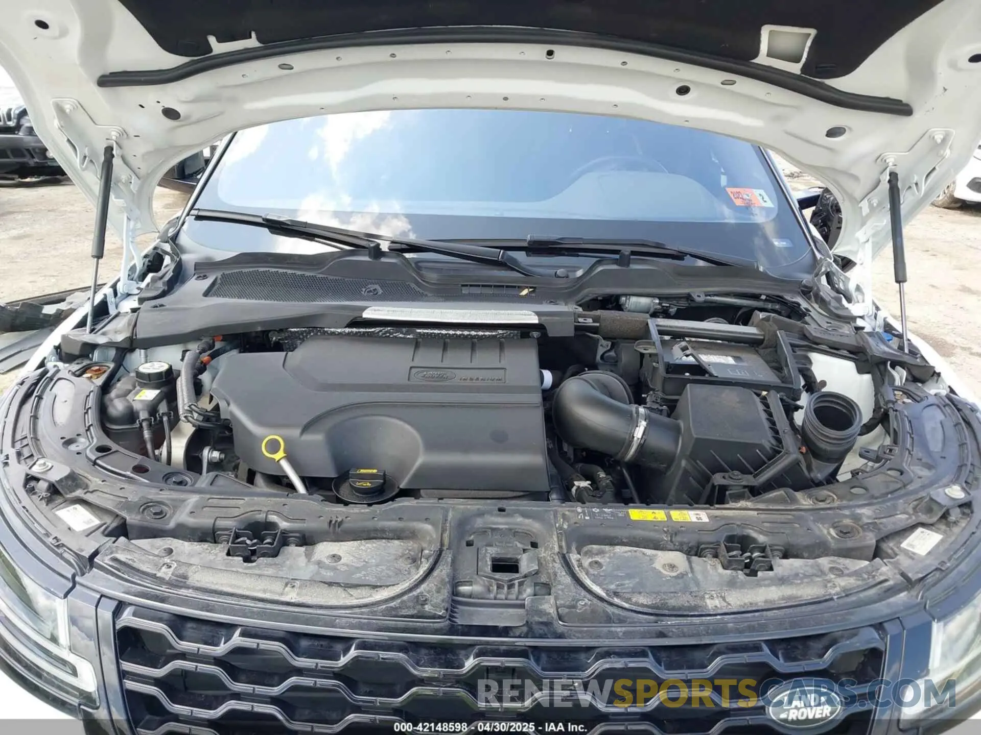 10 Photograph of a damaged car SALZL2FX8MH123737 LAND ROVER RANGE ROVER EVOQUE 2021