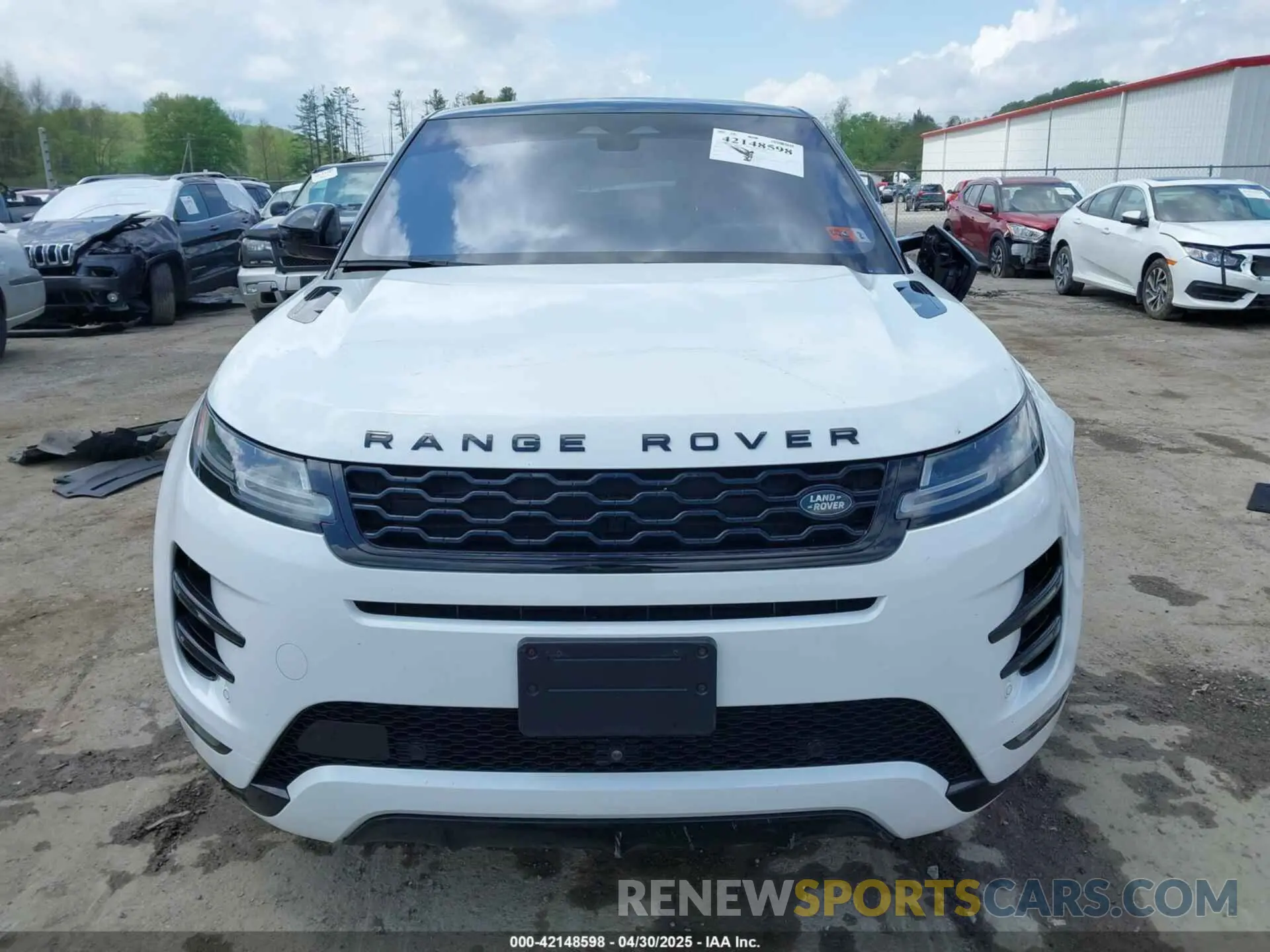 12 Photograph of a damaged car SALZL2FX8MH123737 LAND ROVER RANGE ROVER EVOQUE 2021