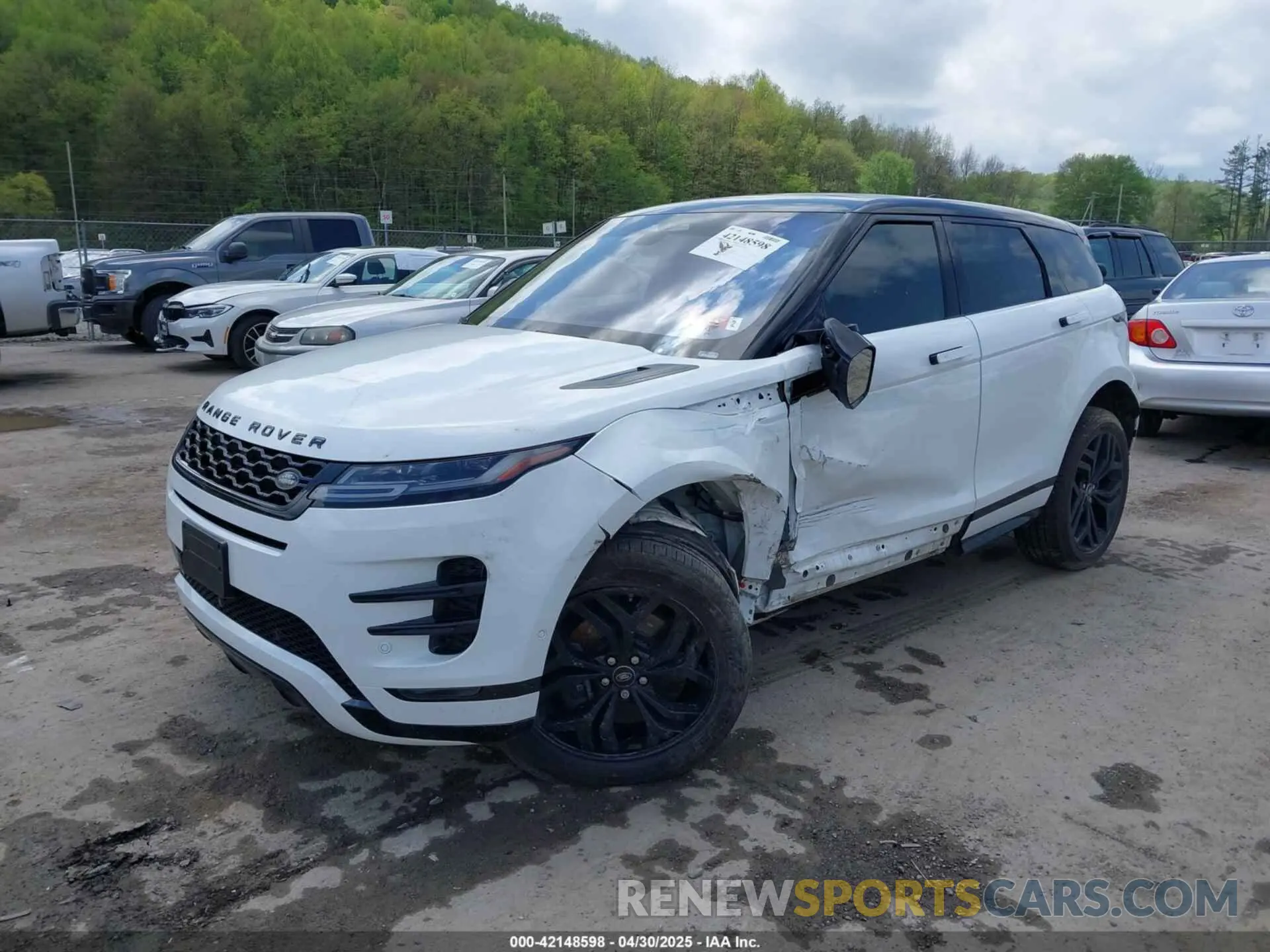 2 Photograph of a damaged car SALZL2FX8MH123737 LAND ROVER RANGE ROVER EVOQUE 2021