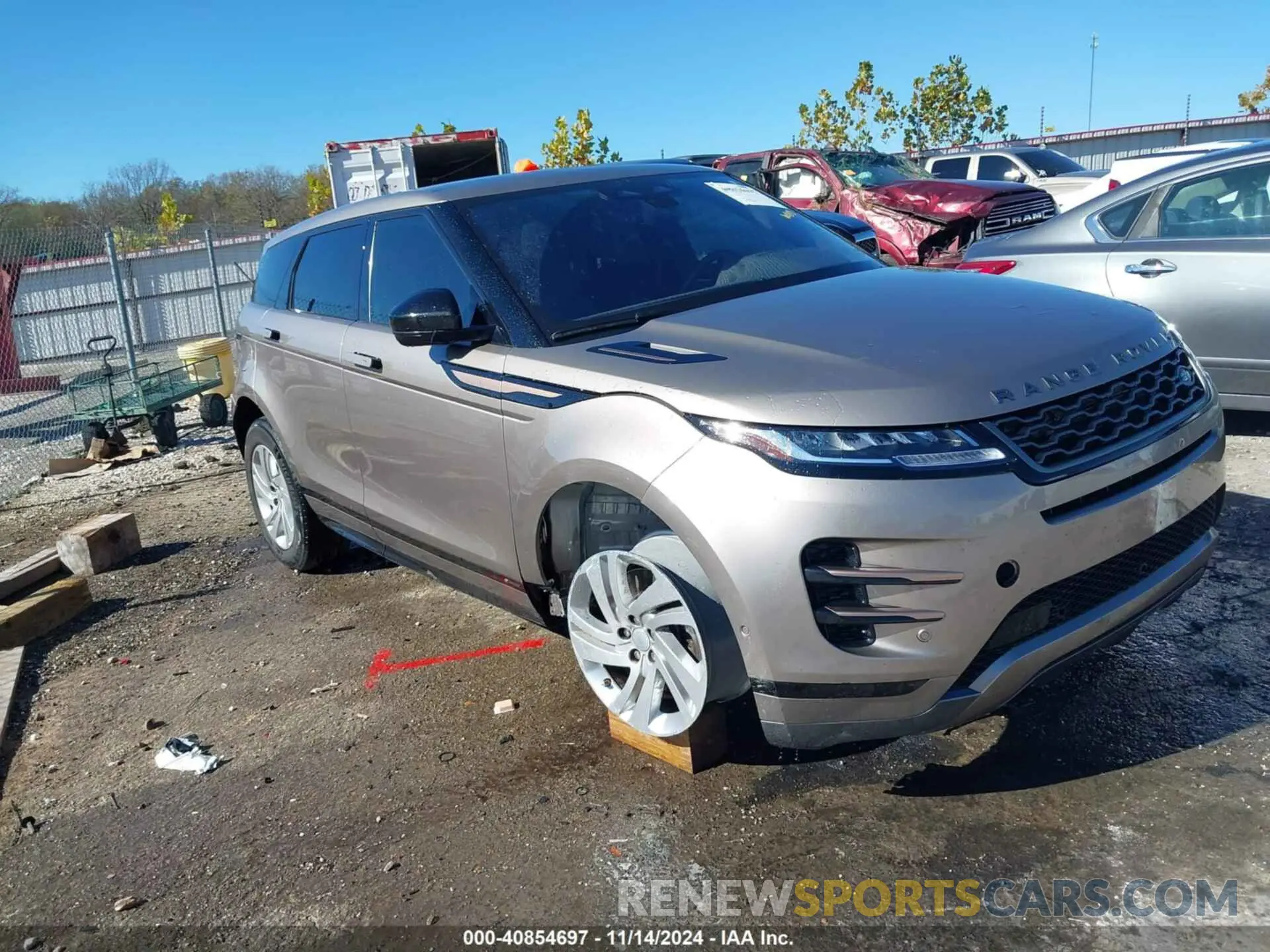 1 Photograph of a damaged car SALZT2FX1MH140279 LAND ROVER RANGE ROVER EVOQUE 2021