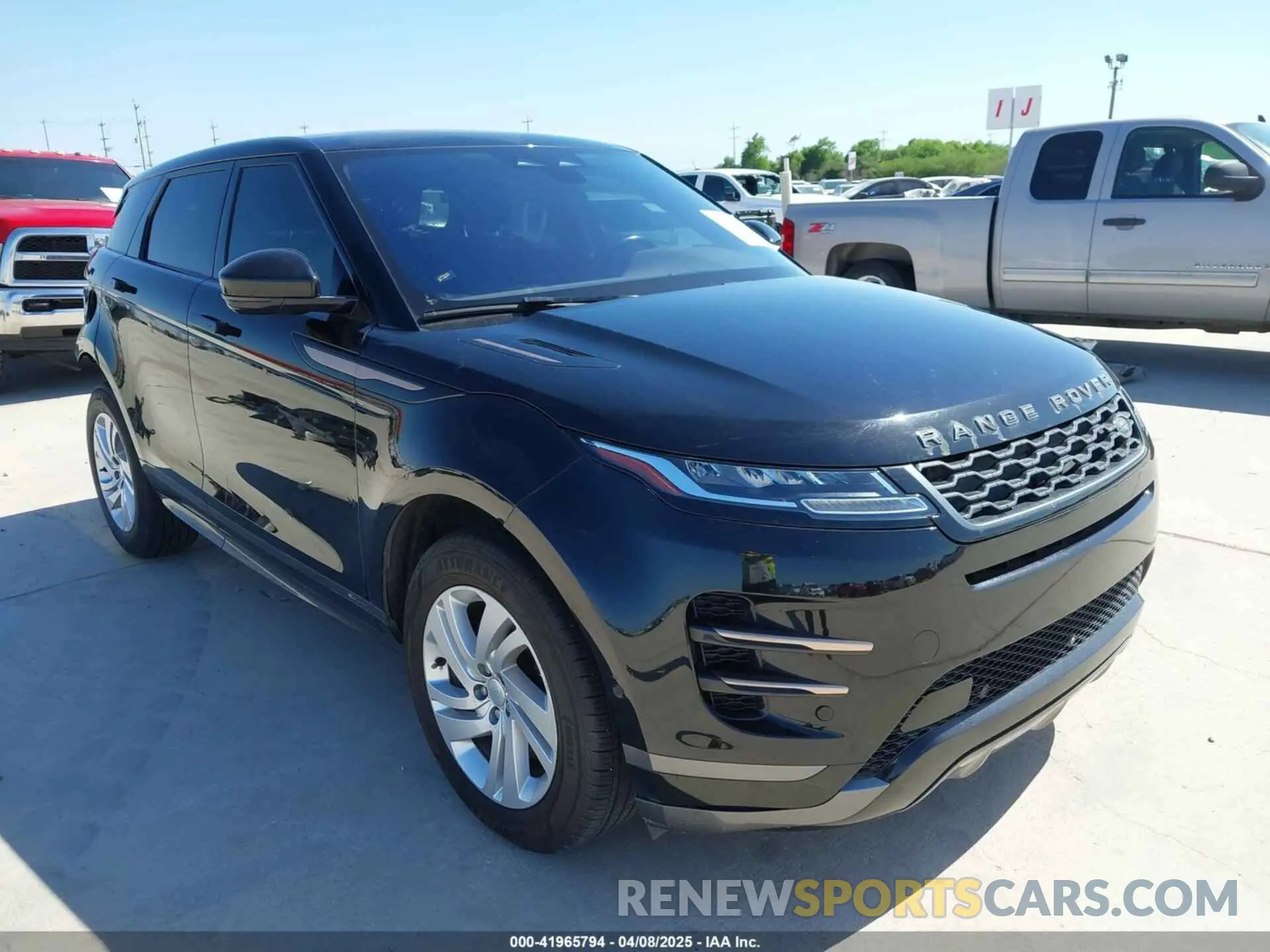 1 Photograph of a damaged car SALZT2FX1MH154750 LAND ROVER RANGE ROVER EVOQUE 2021