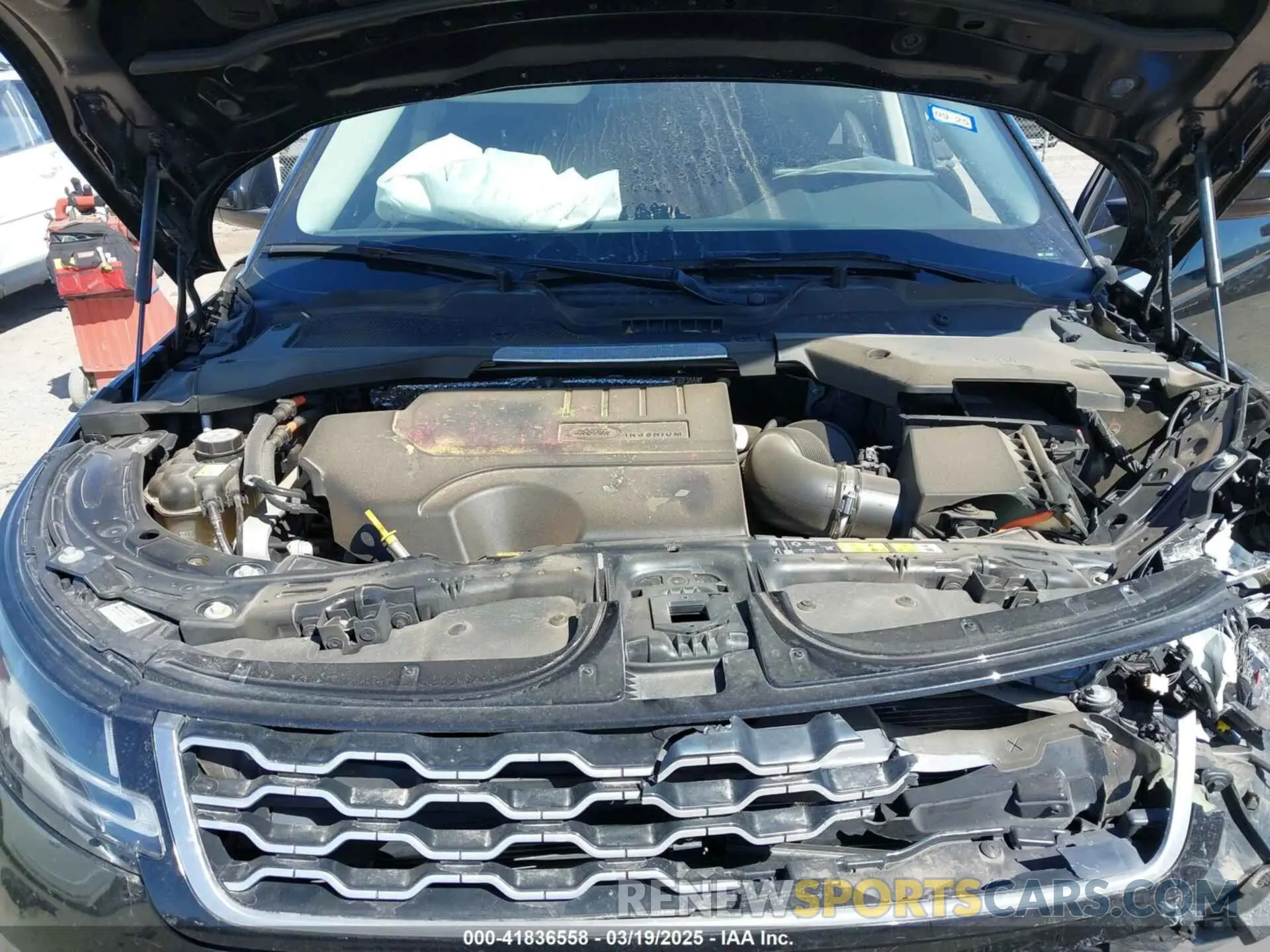 10 Photograph of a damaged car SALZJ2FX1NH176951 LAND ROVER RANGE ROVER EVOQUE 2022